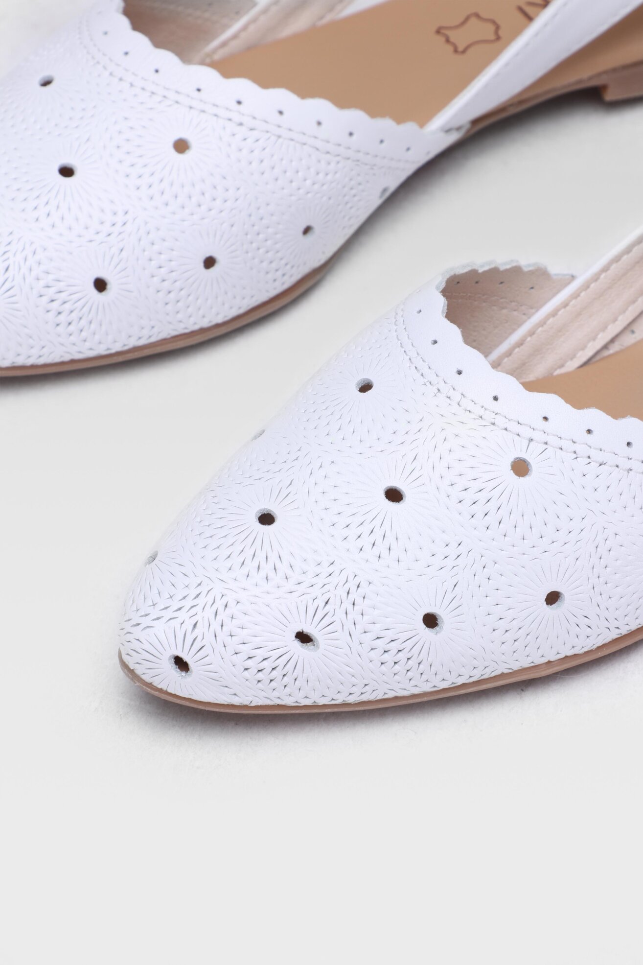 Baleriny Lasocki RST-NOEL-03 Biały