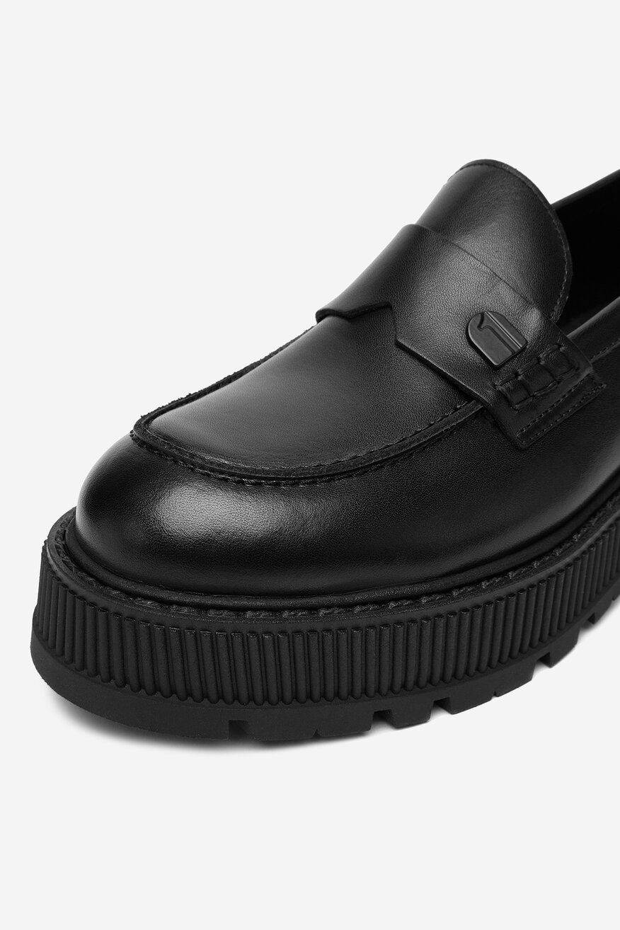 G-STAR RAW - Loafersy skórzane - 5906751314395