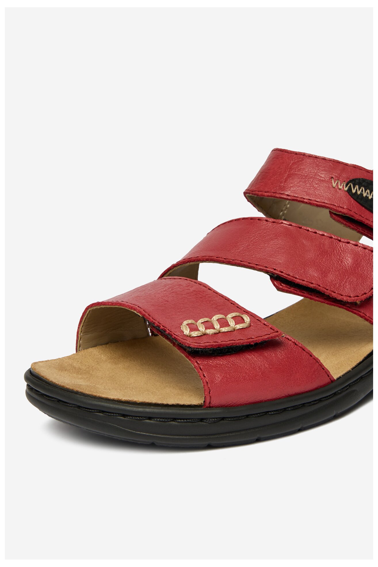 Sandały Rieker CEO-64573-33 Czerwony