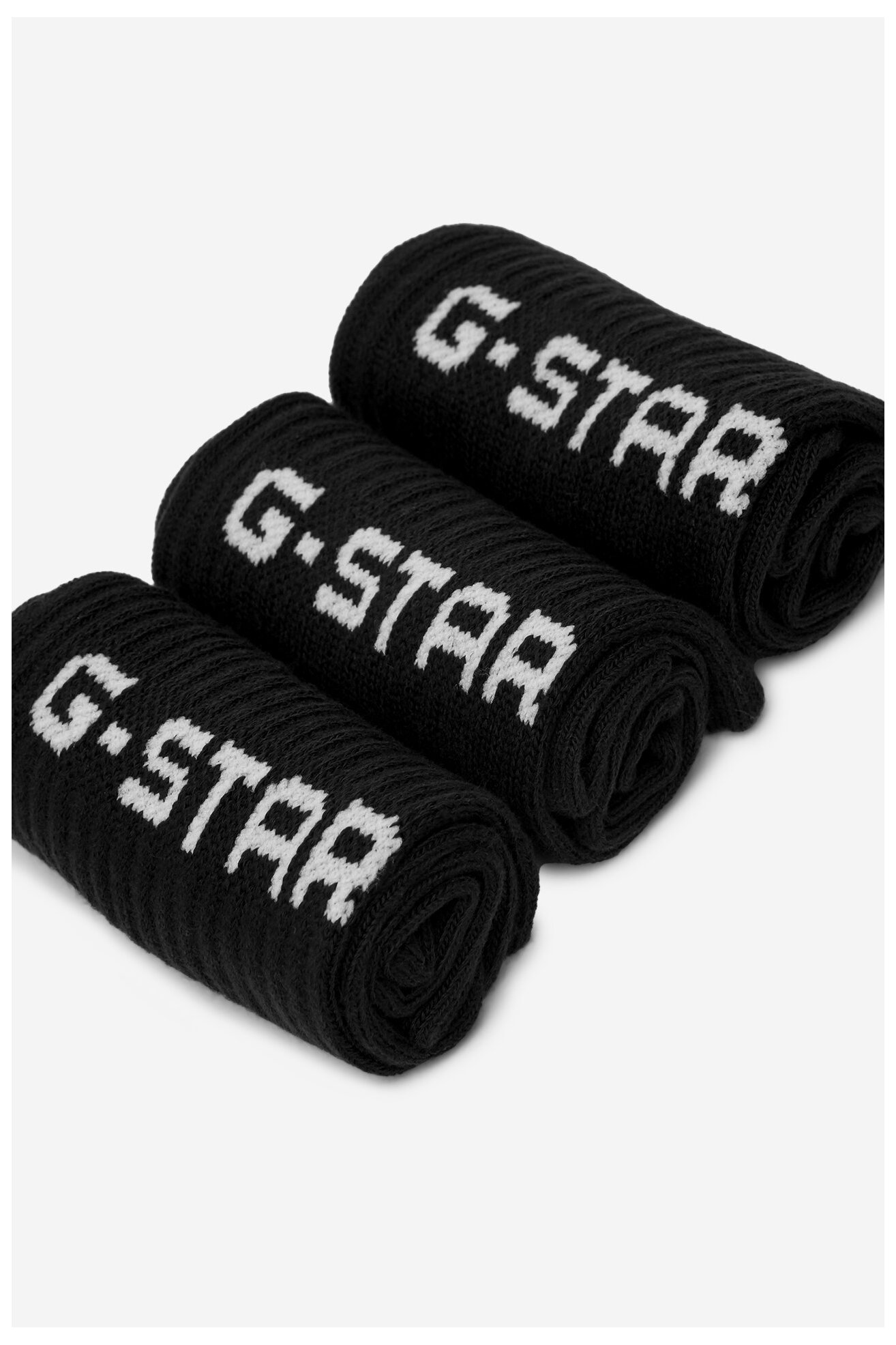 Soseste G-STAR RAW AS_G_STAR_001W_SS25 (3-PACK) NEGRU