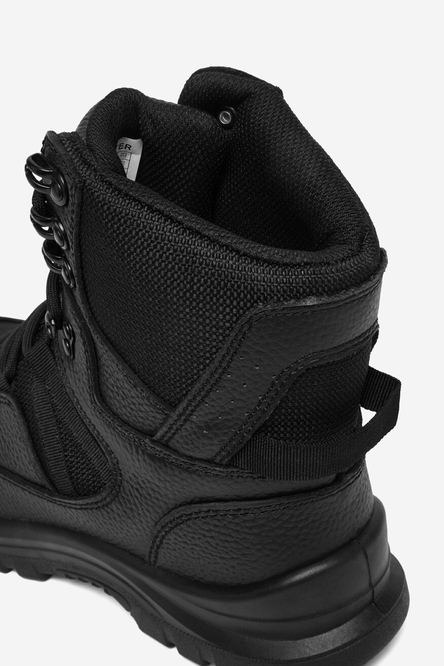 
                HUNTER - Skórzane trzewiki sznurowane - 5906751204238