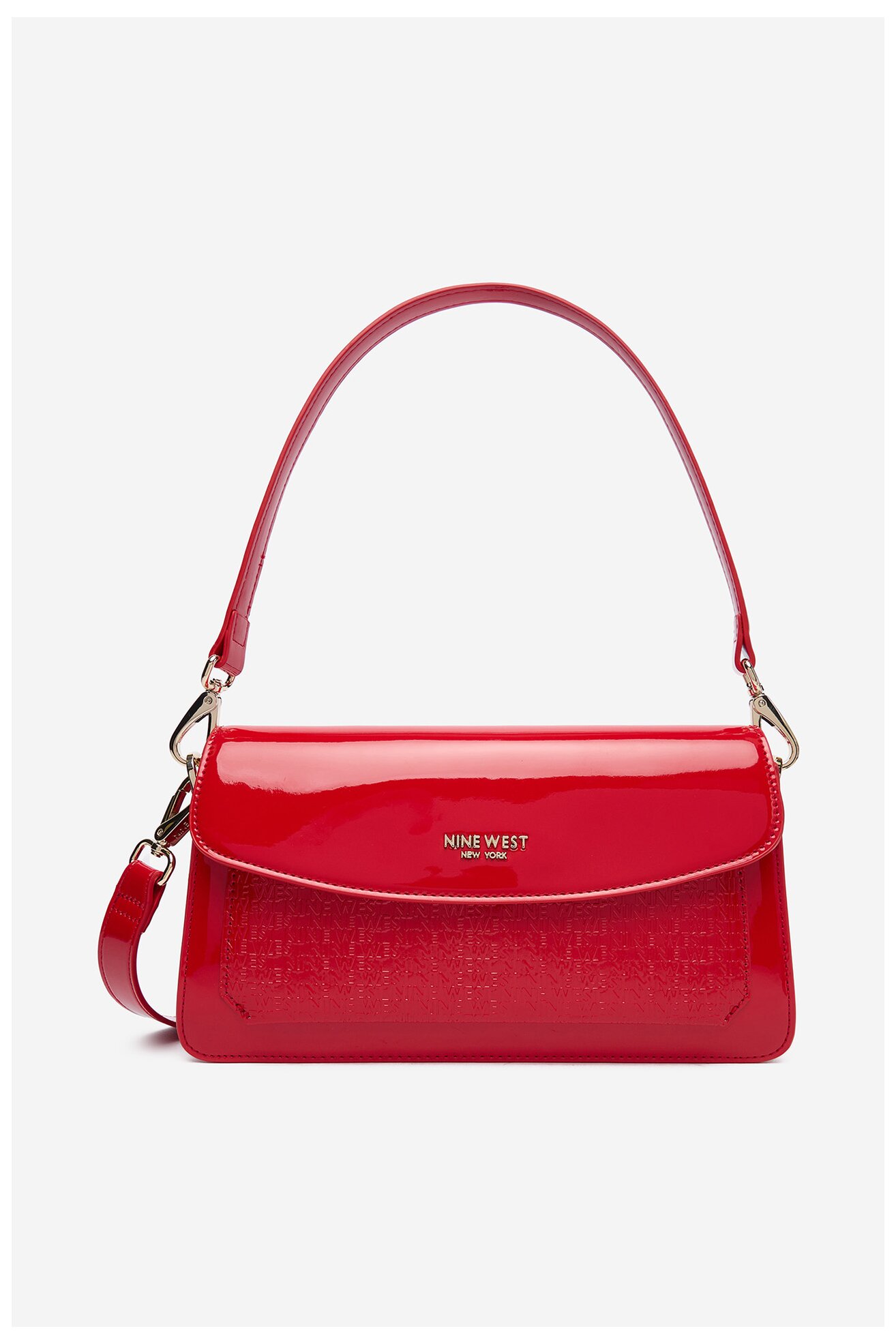 Torebka NINE WEST CEO-MISSISIPI-GLAR0 Czerwony