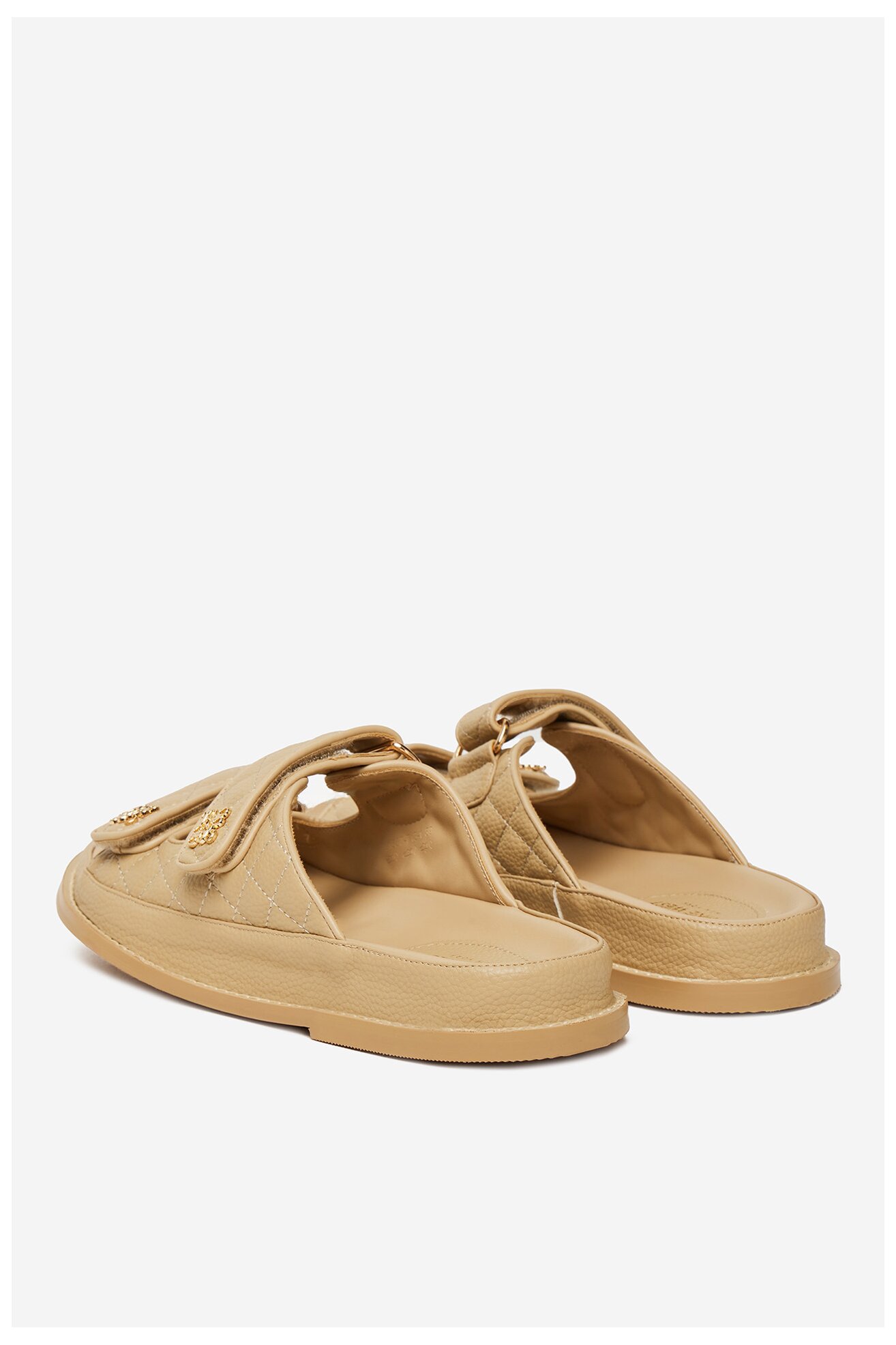 Șlapi NINE WEST V1557-713-1 BEJ