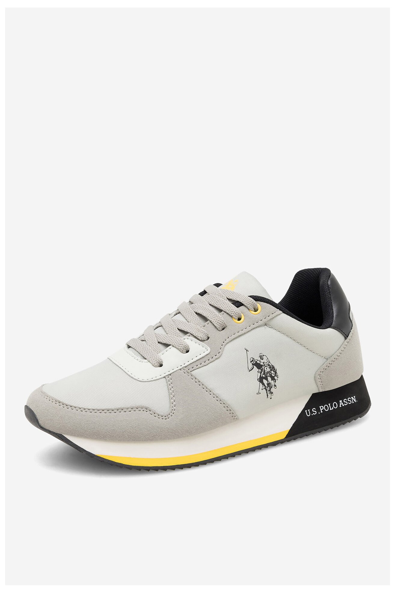 Sneakers U.S. POLO ASSN. NOBIL011M/CNH1 Szary jasny