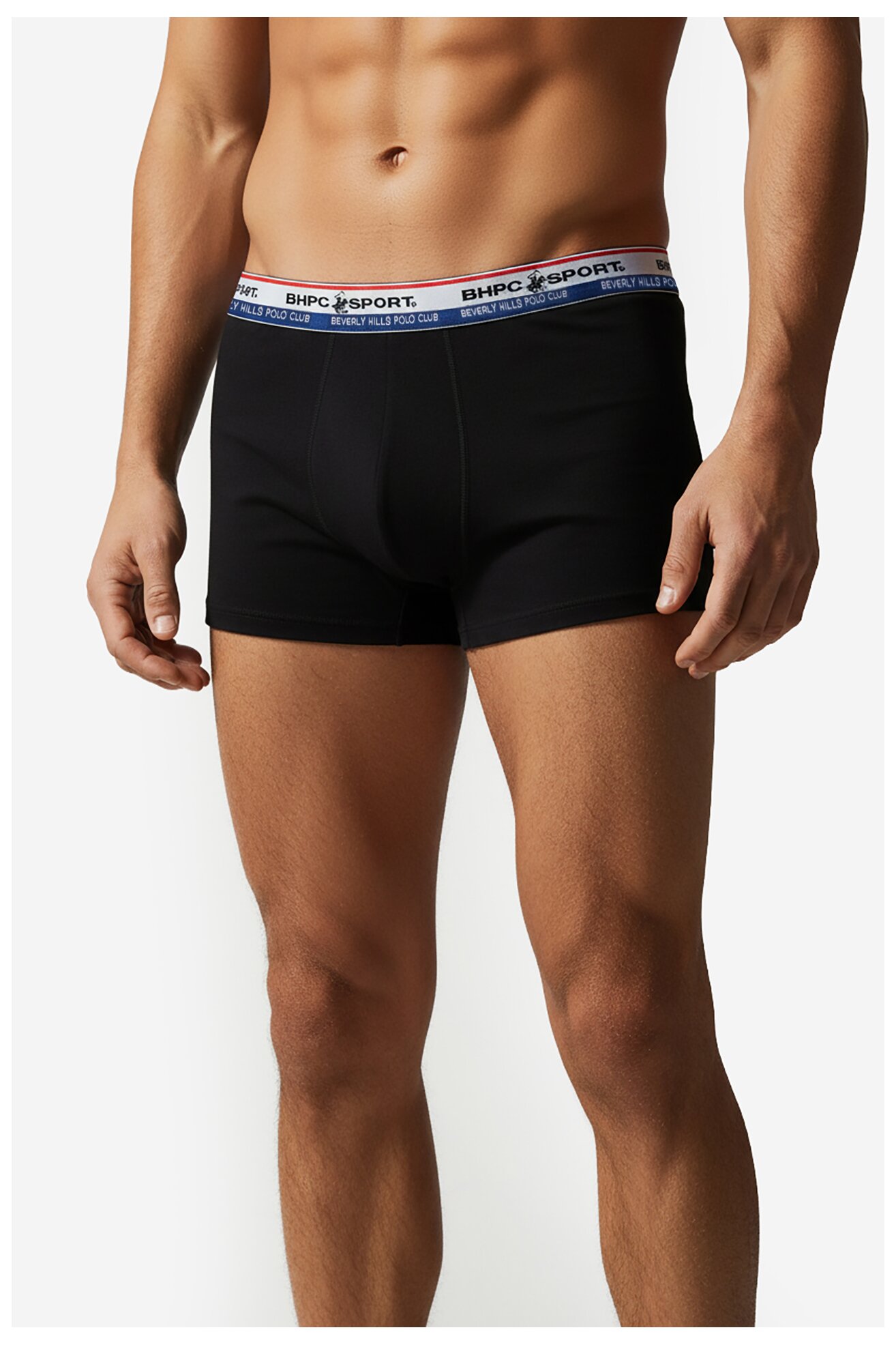 Bielizna Beverly Hills Polo Club CEO_ZGW_BHPC_003_AW25_(2-PACK) Czarny