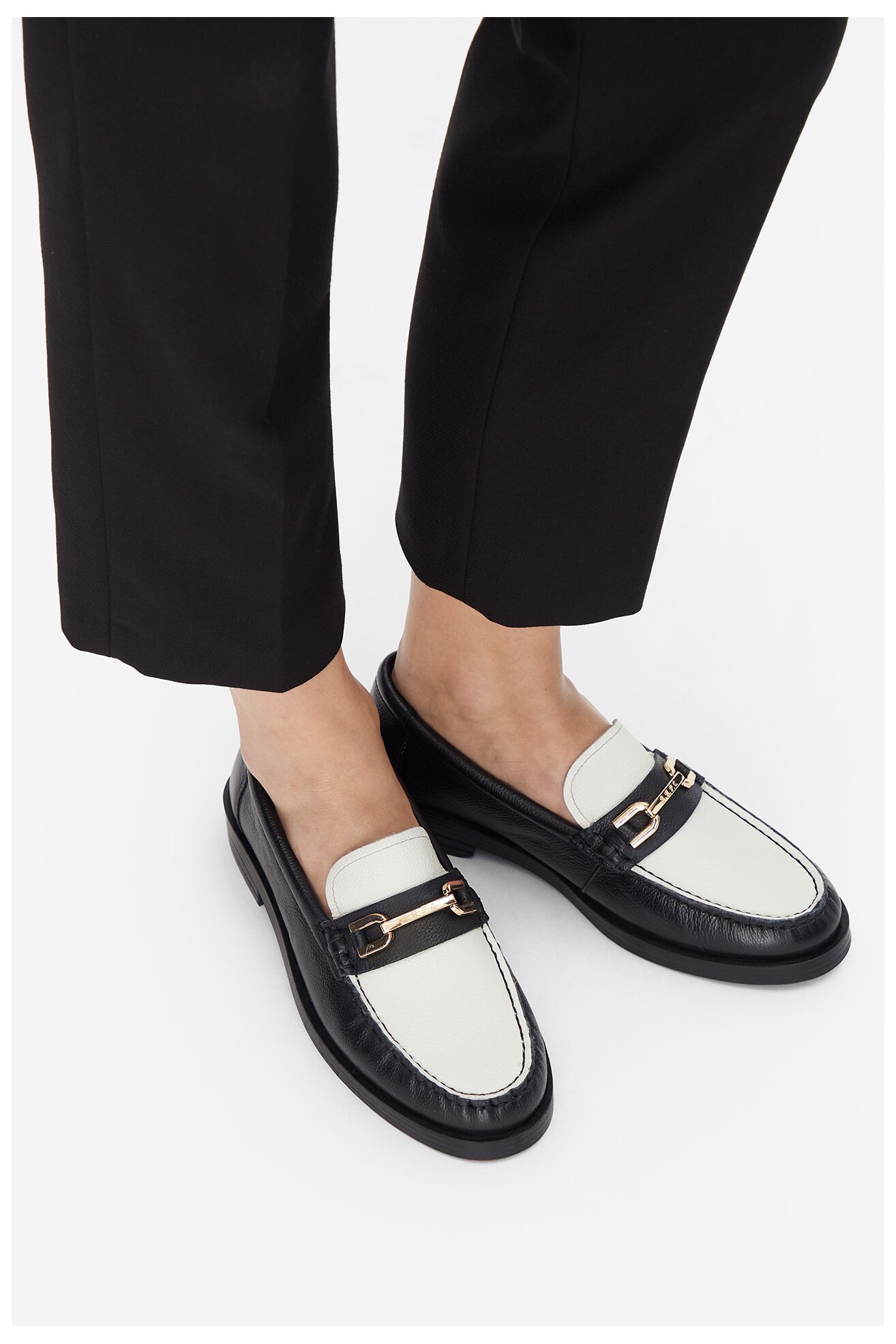 Mokasyn Beverly Hills Polo Club WI44-LOMY-01 Biały