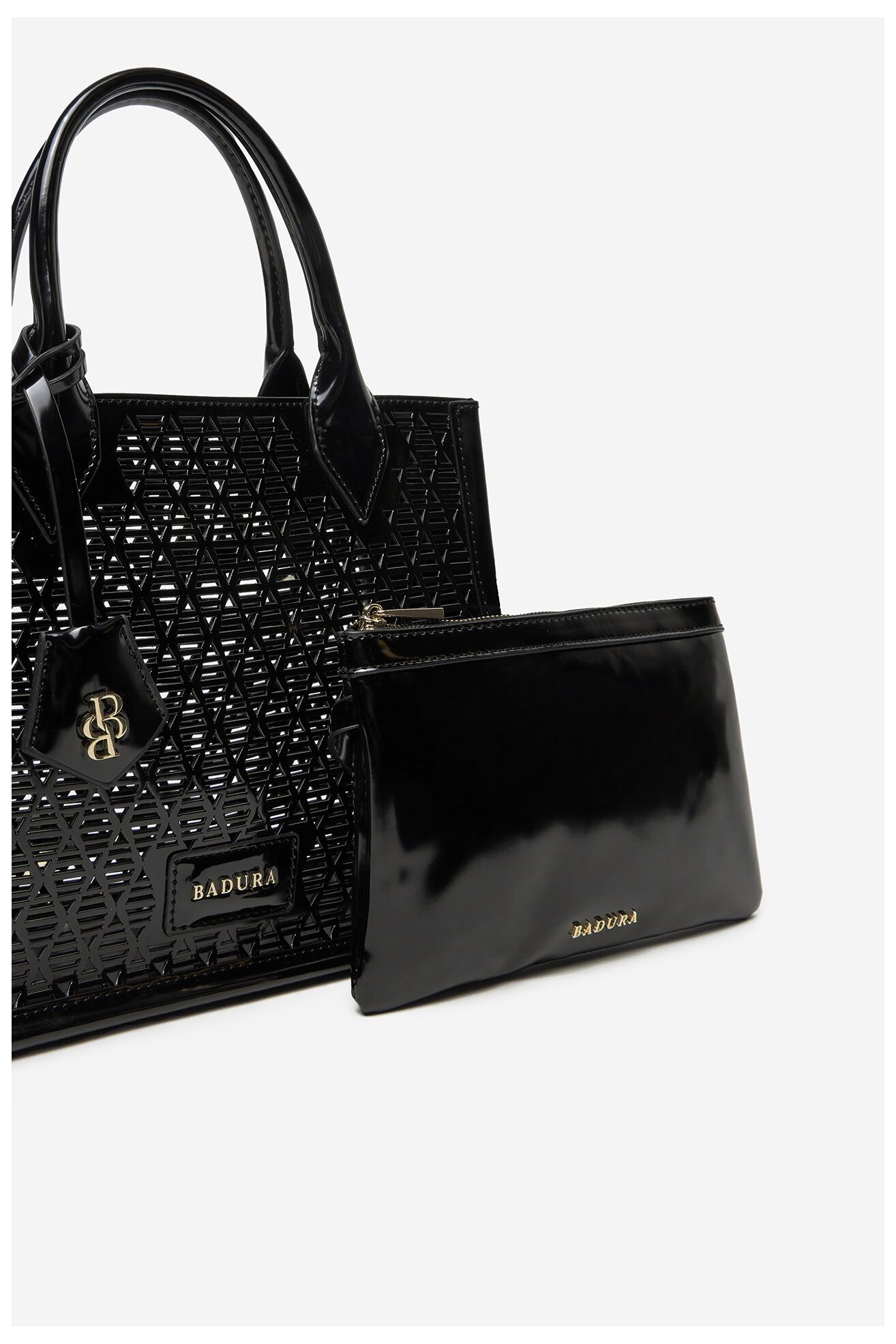 Kézitáska Badura WENN-03 FEKETE