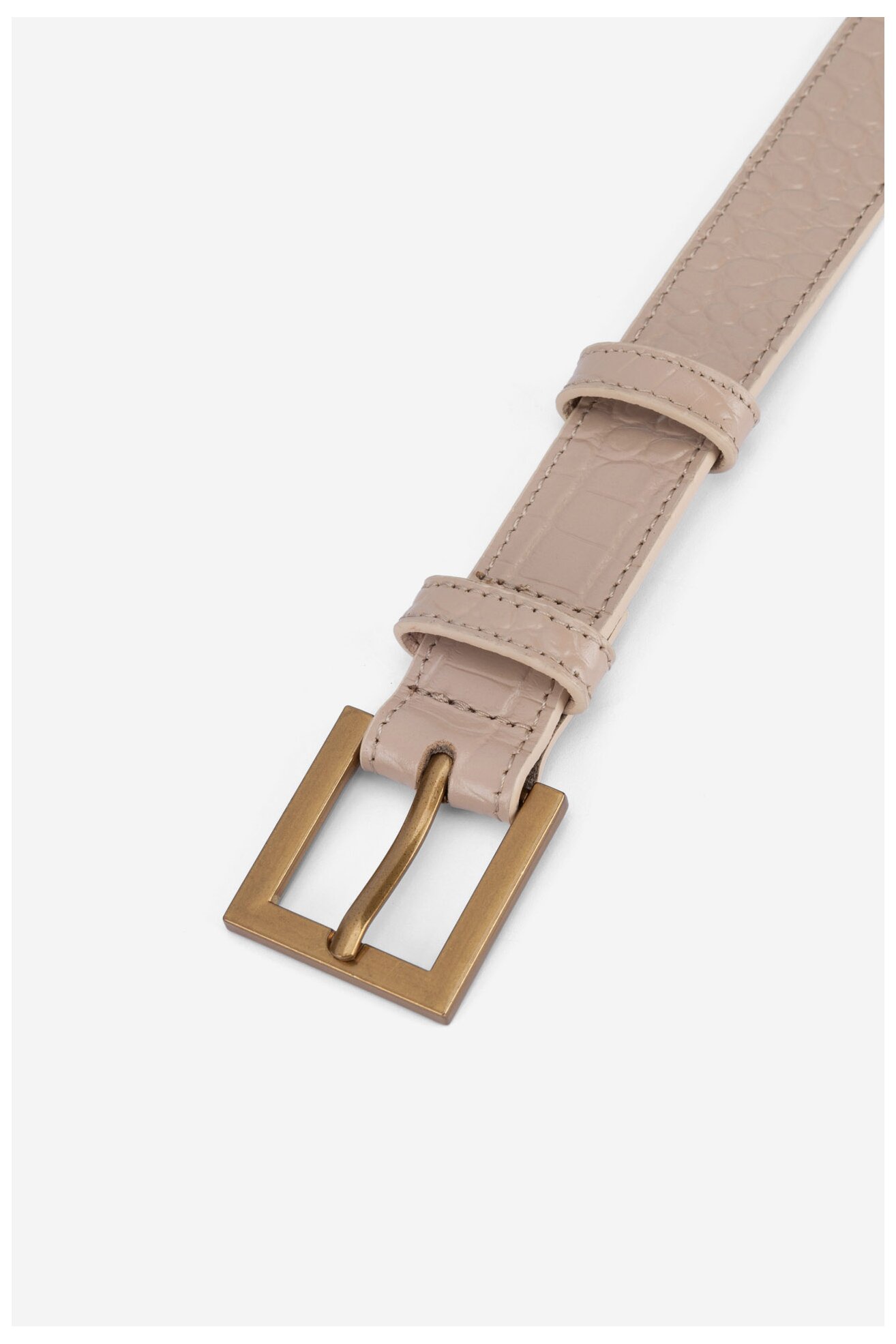 Dámský pásek Gino Rossi BLYL23002 BÉŽOVÁ