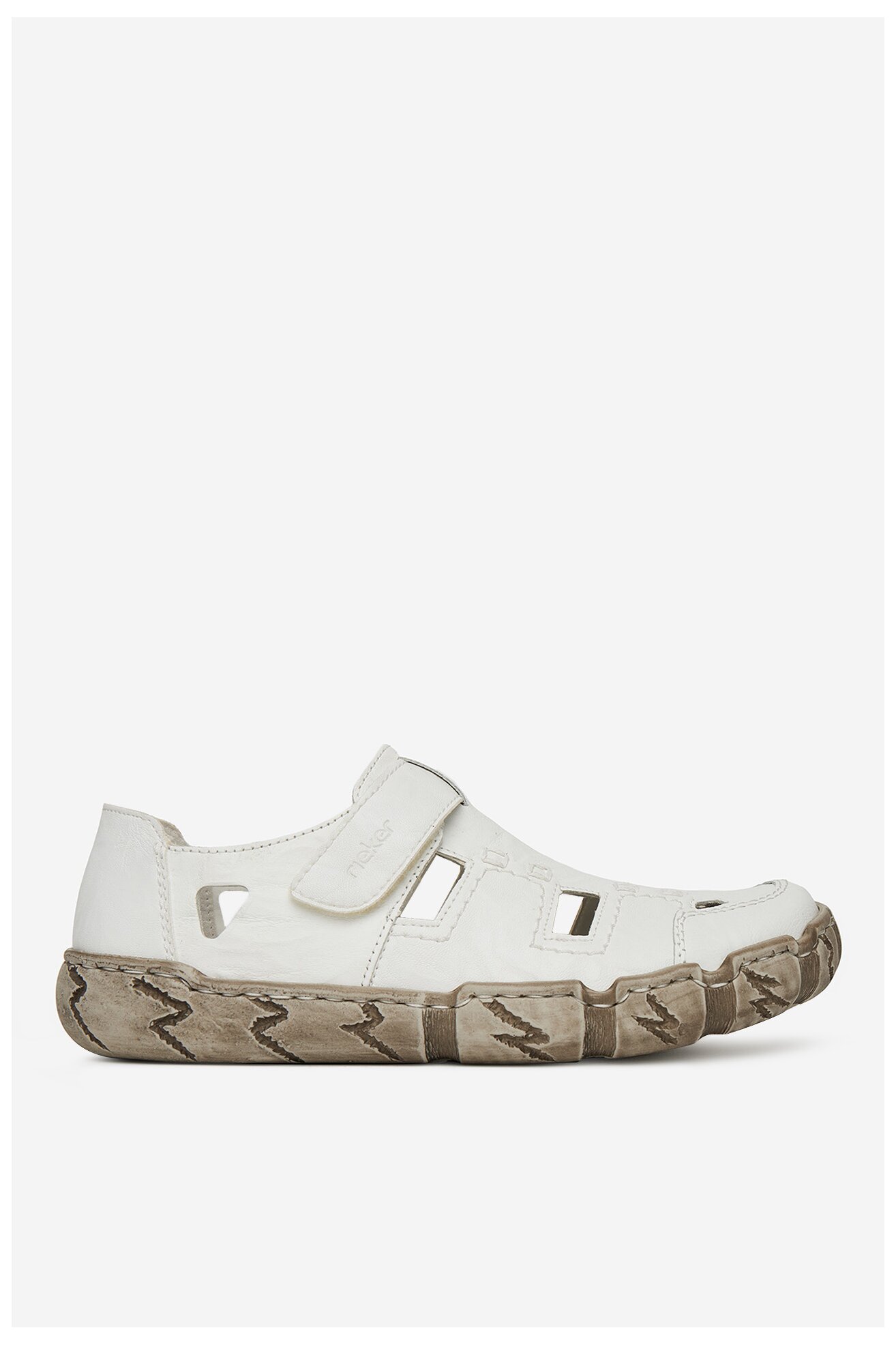 Sandały Rieker L0362-80 Biały