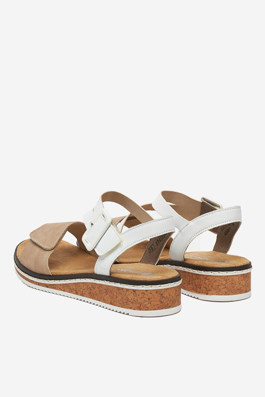 
                Сандали Rieker БЯЛ - 5906751764817