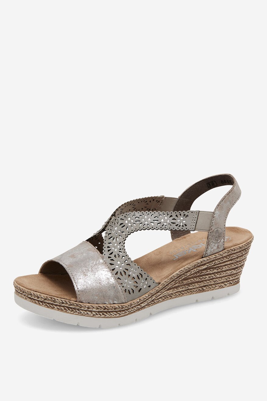 
                Szandál Rieker EZÜST - 2230056170121