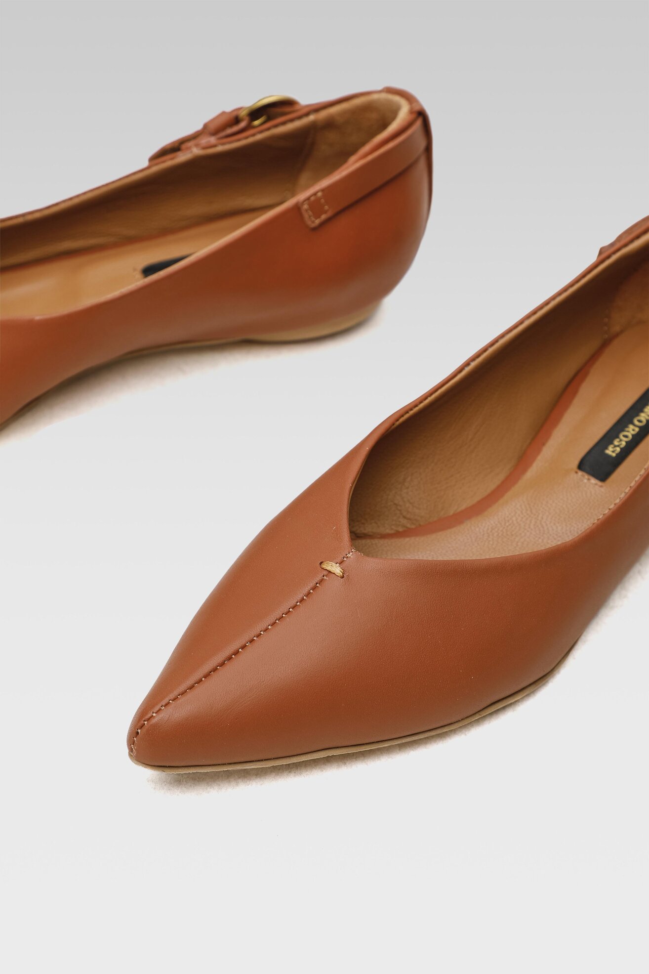 Baleriny Gino Rossi 16701 Camel