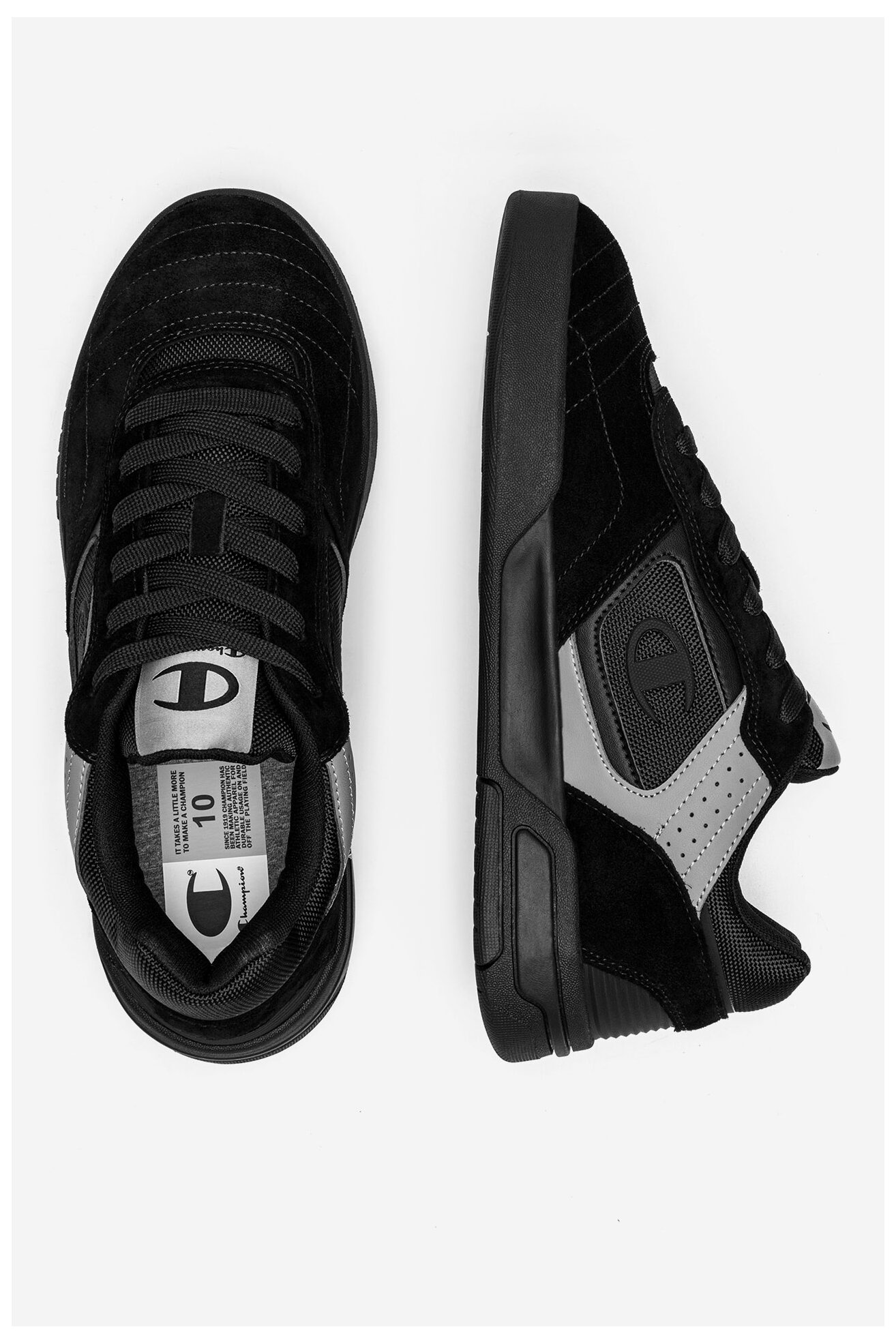 Спортни обувки Champion ZN80 SKATE II LOW S22264-KK001 ЧЕРЕН