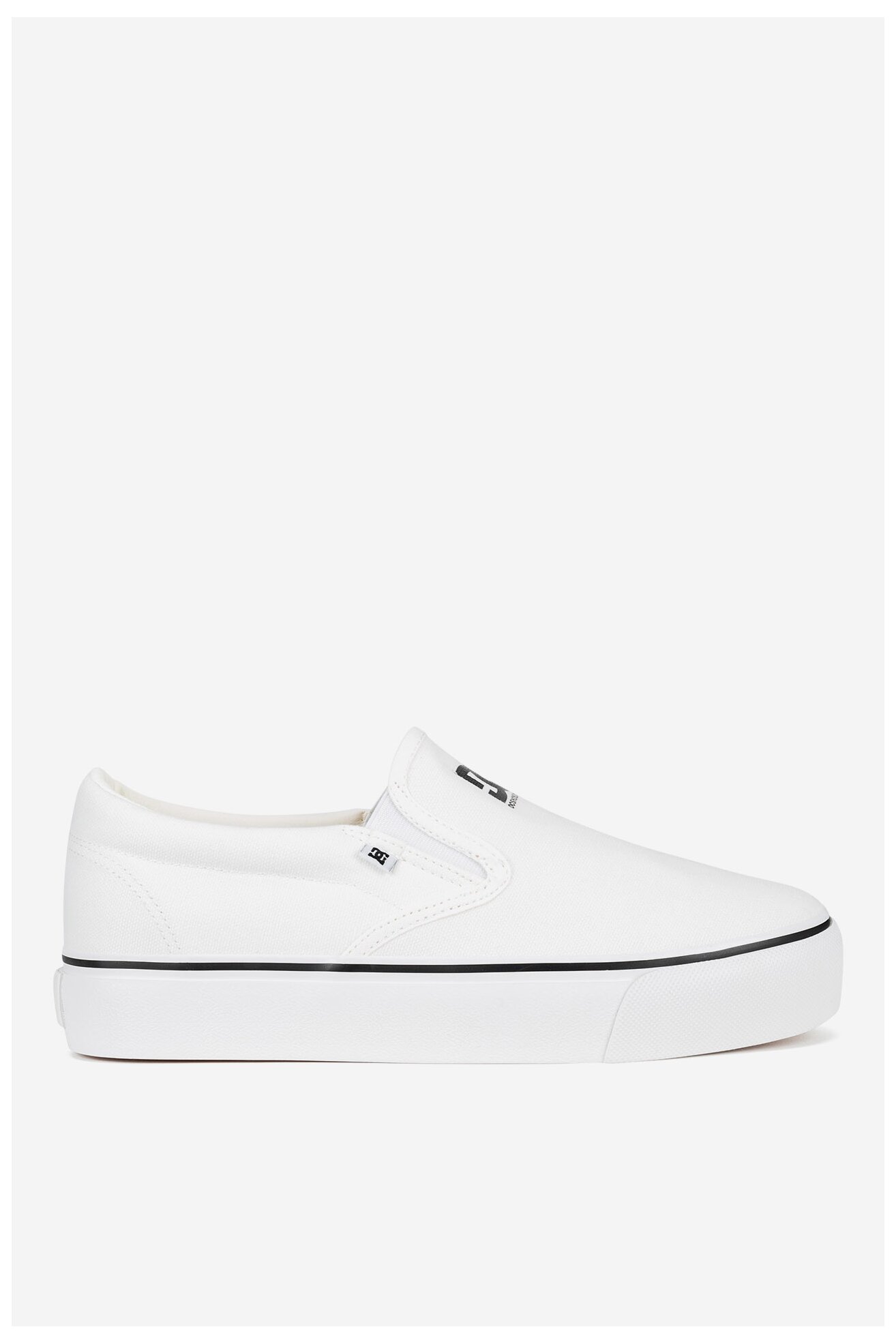 Plátěná obuv DC Shoes WFA3015-1 BÍLÁ