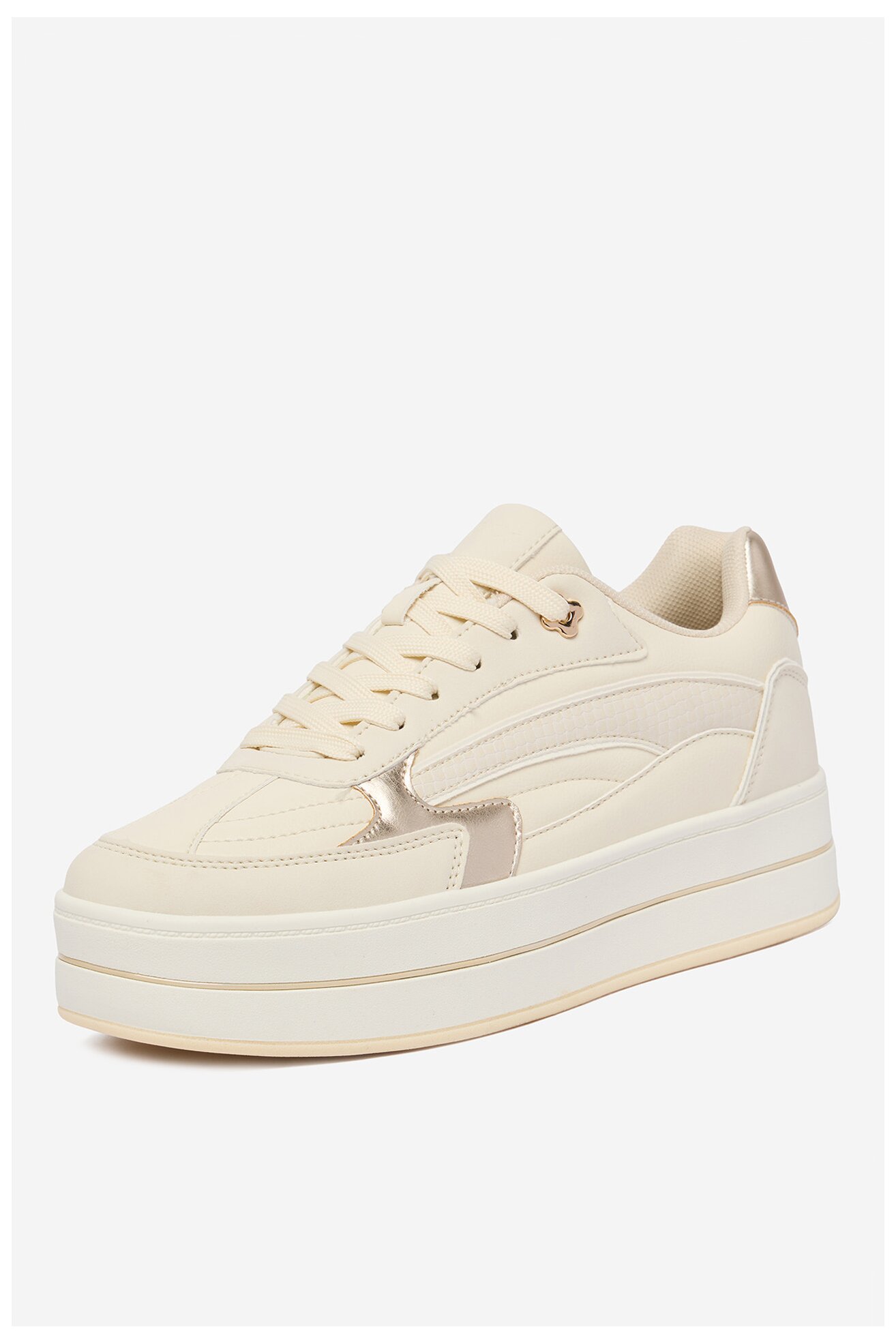 Sneakers Mexx CEO-MI001010961W Kremowy