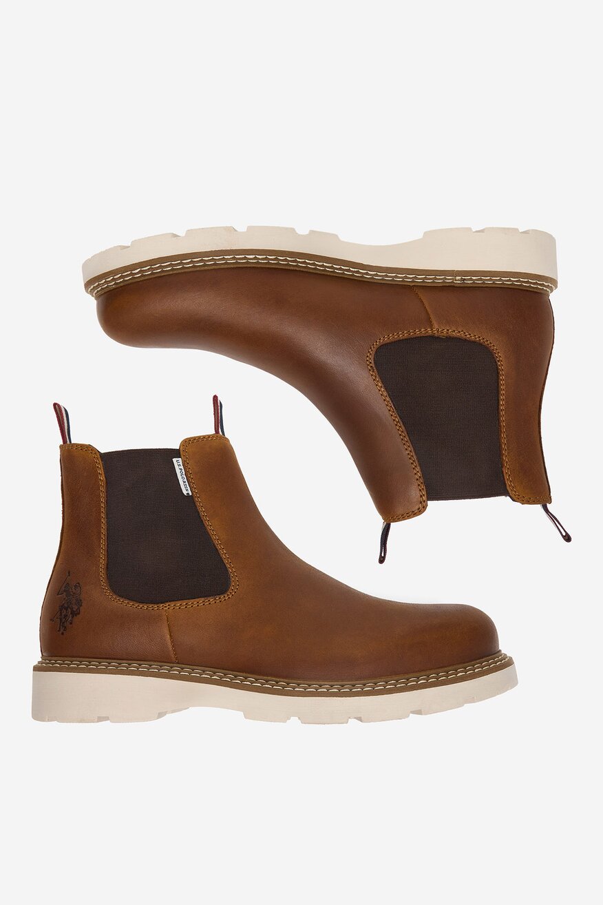 
                        Боти U.S. POLO ASSN. EO-PATRIZ002M/ELE1 КАМЕЛ - 5906751452318