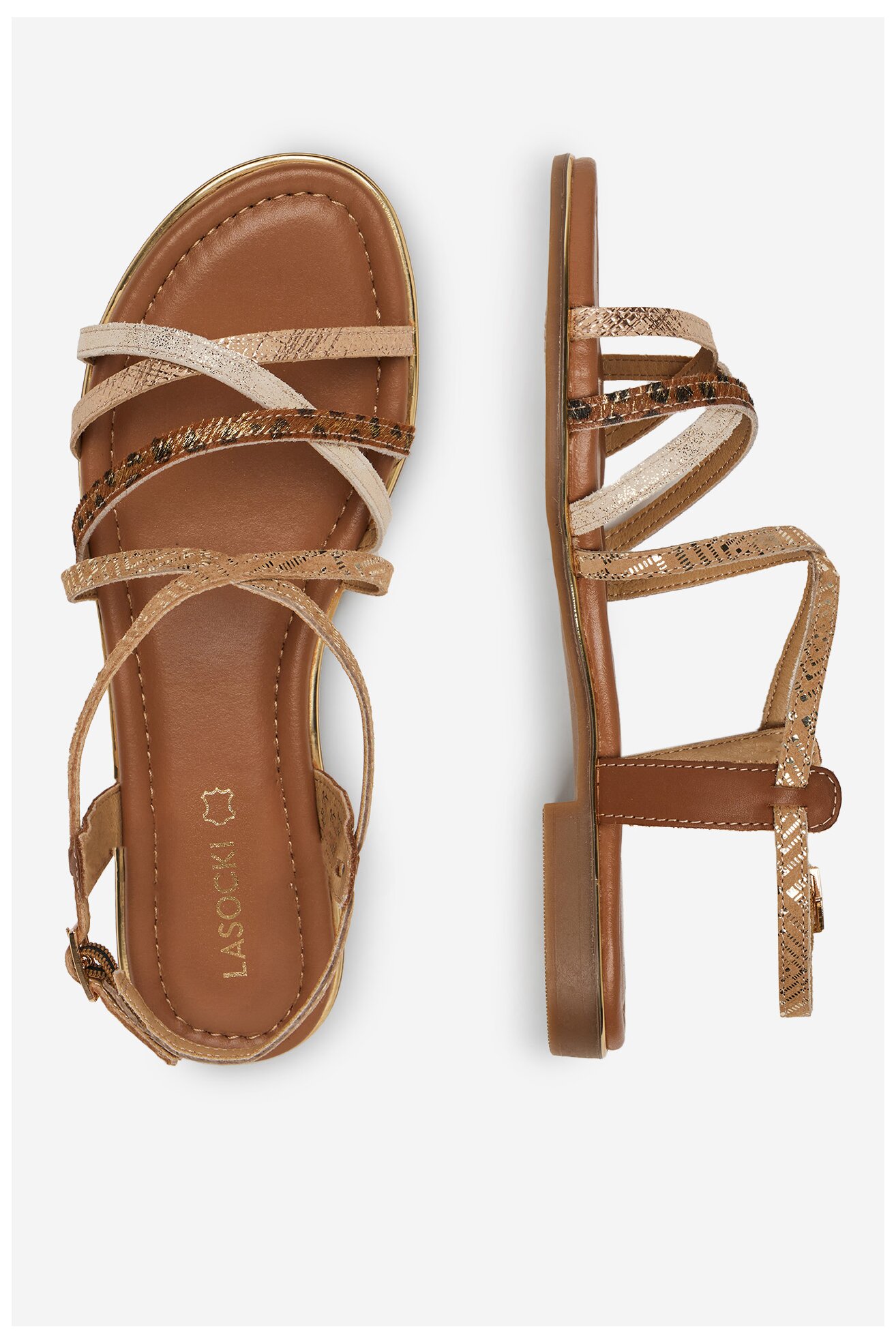 Сандали Lasocki WYL4137-1Z БЕЖОВ