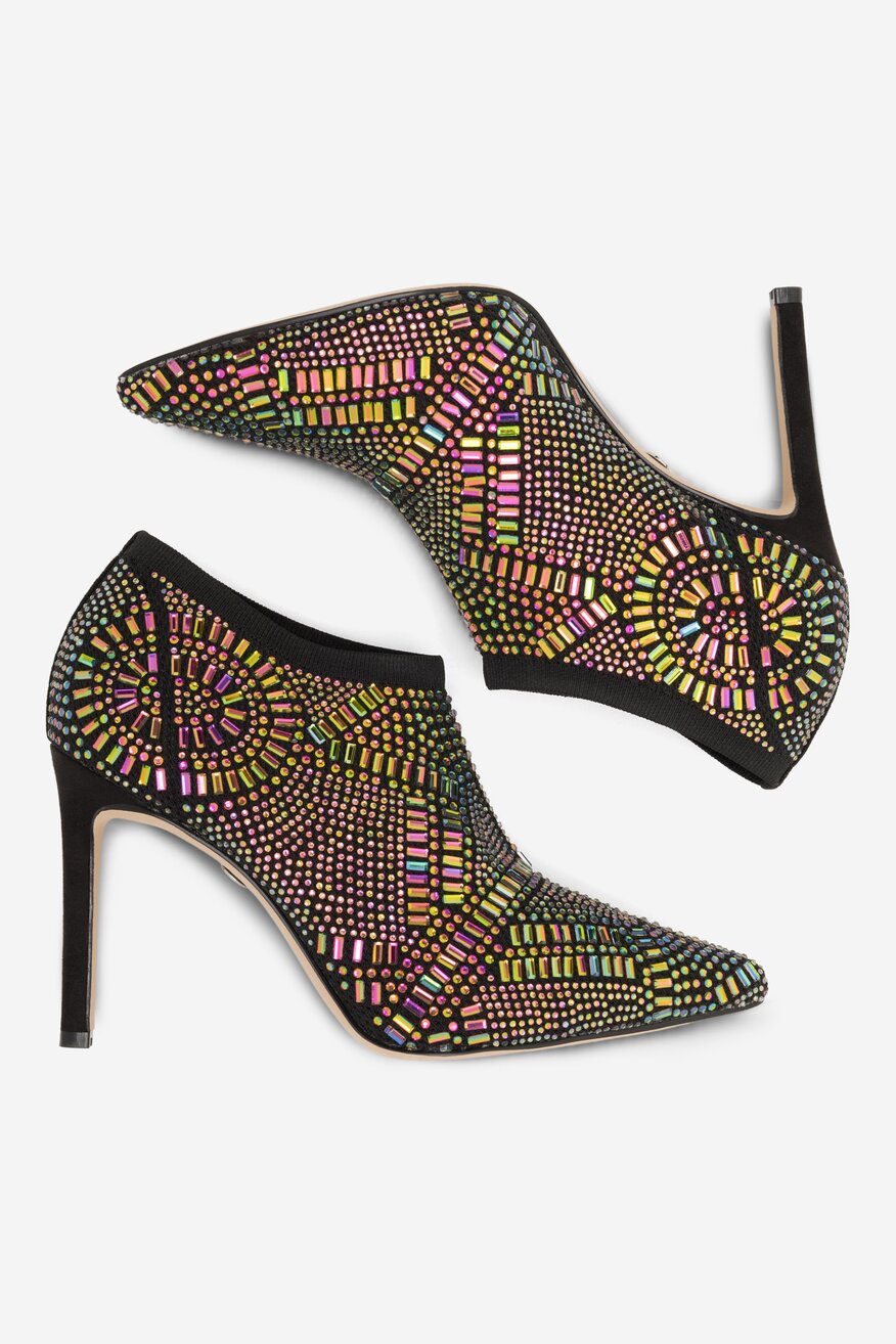 NINE WEST - Botki na szpilce - 5905588144526