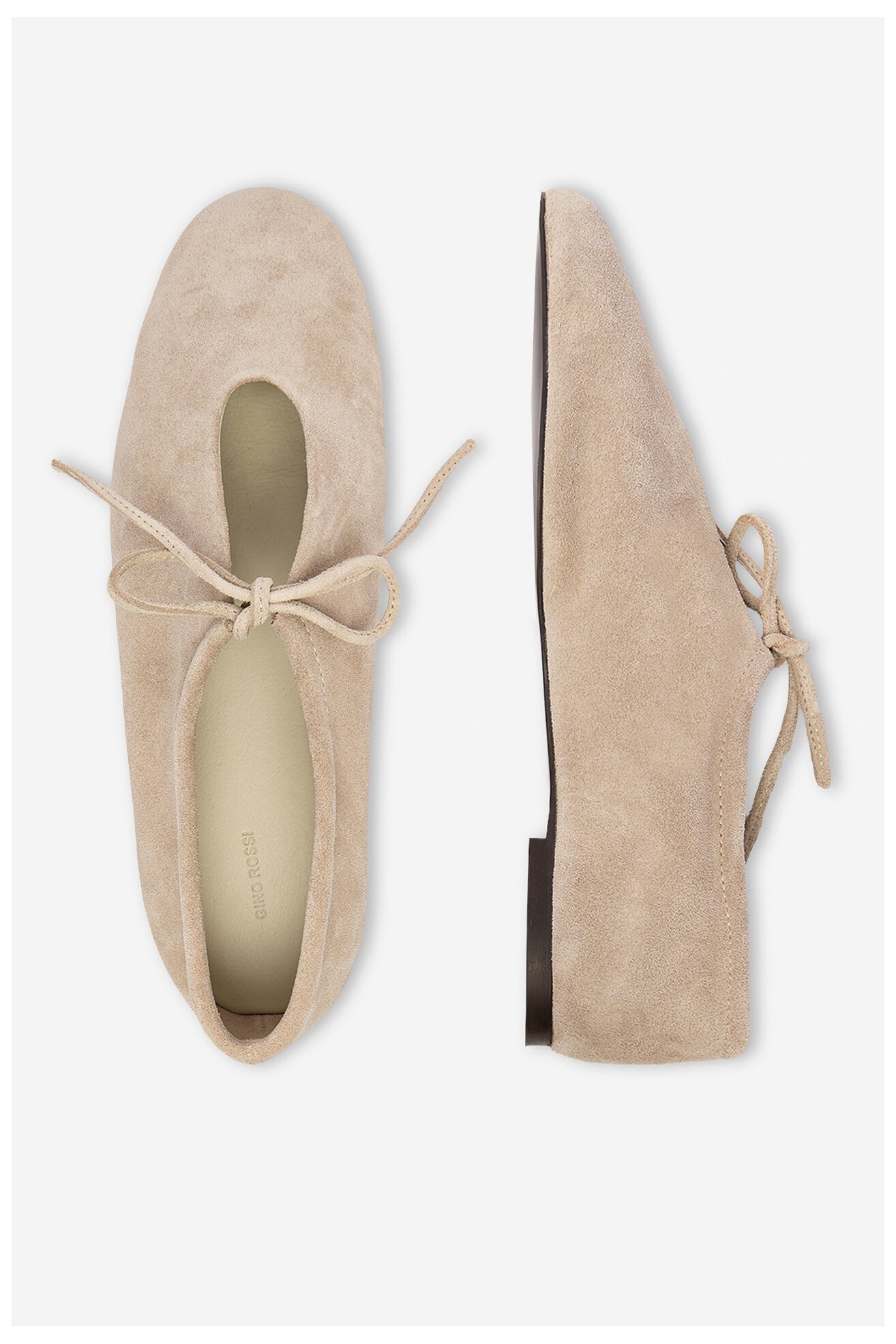 Baleriny Gino Rossi EO-26SS10 Beżowy