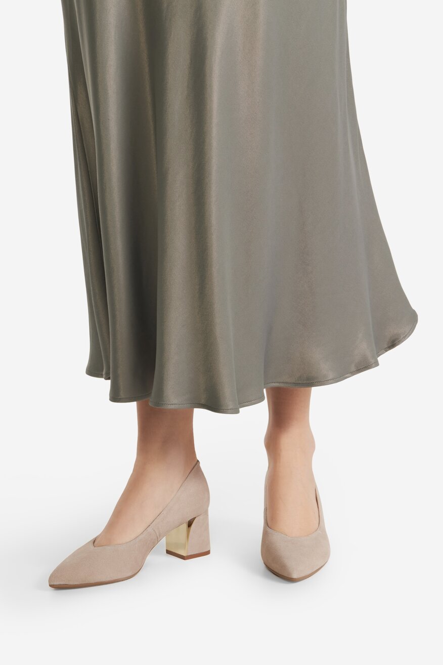 Lasocki - Czółenka zamszowe - 5903419946042