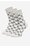 Шкарпетка NINE WEST CEO_BR_NW_SILVER_01_Z_AW25 (3 PACK) БІЛИЙ