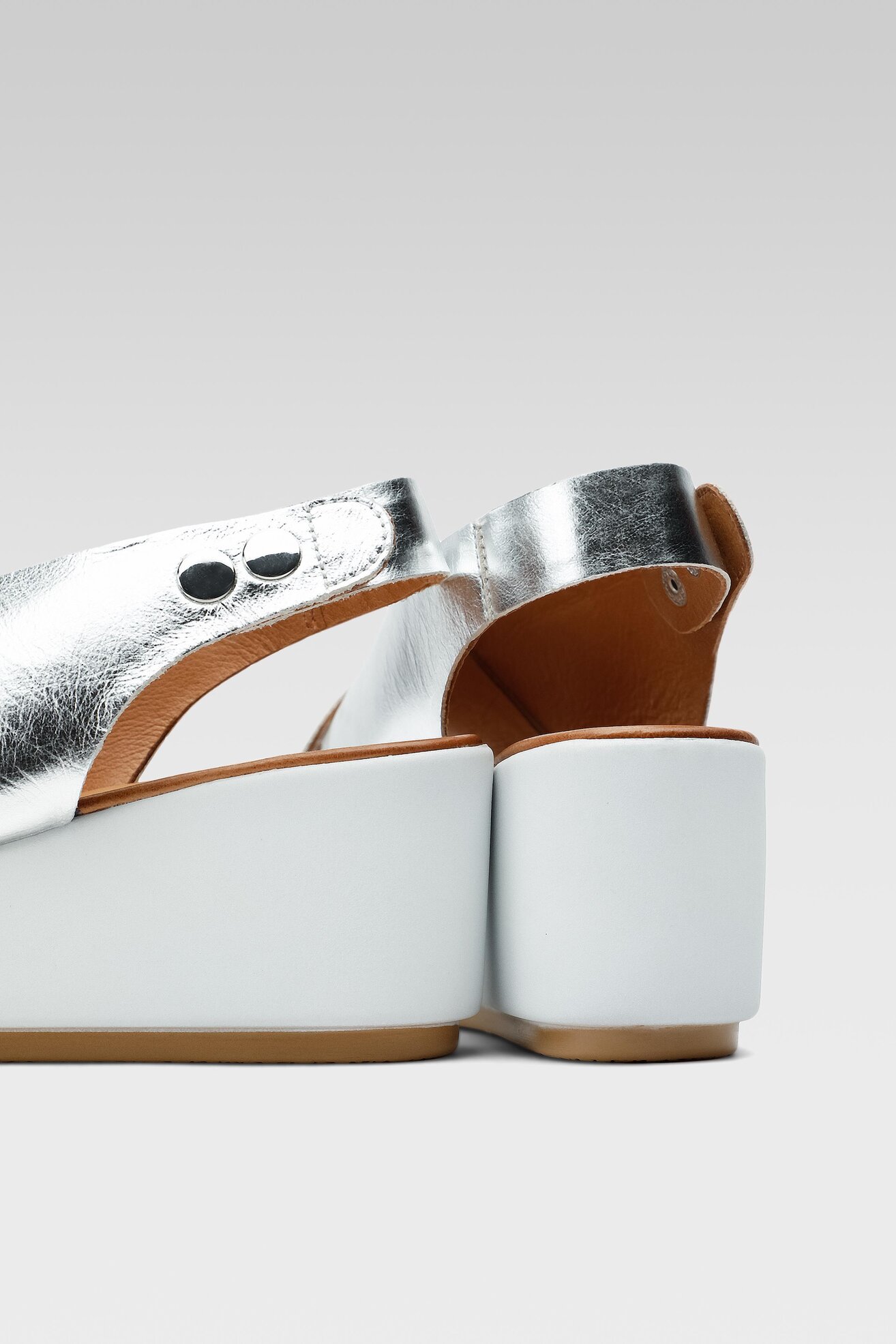 Sandały Inuovo 123031 Srebrny