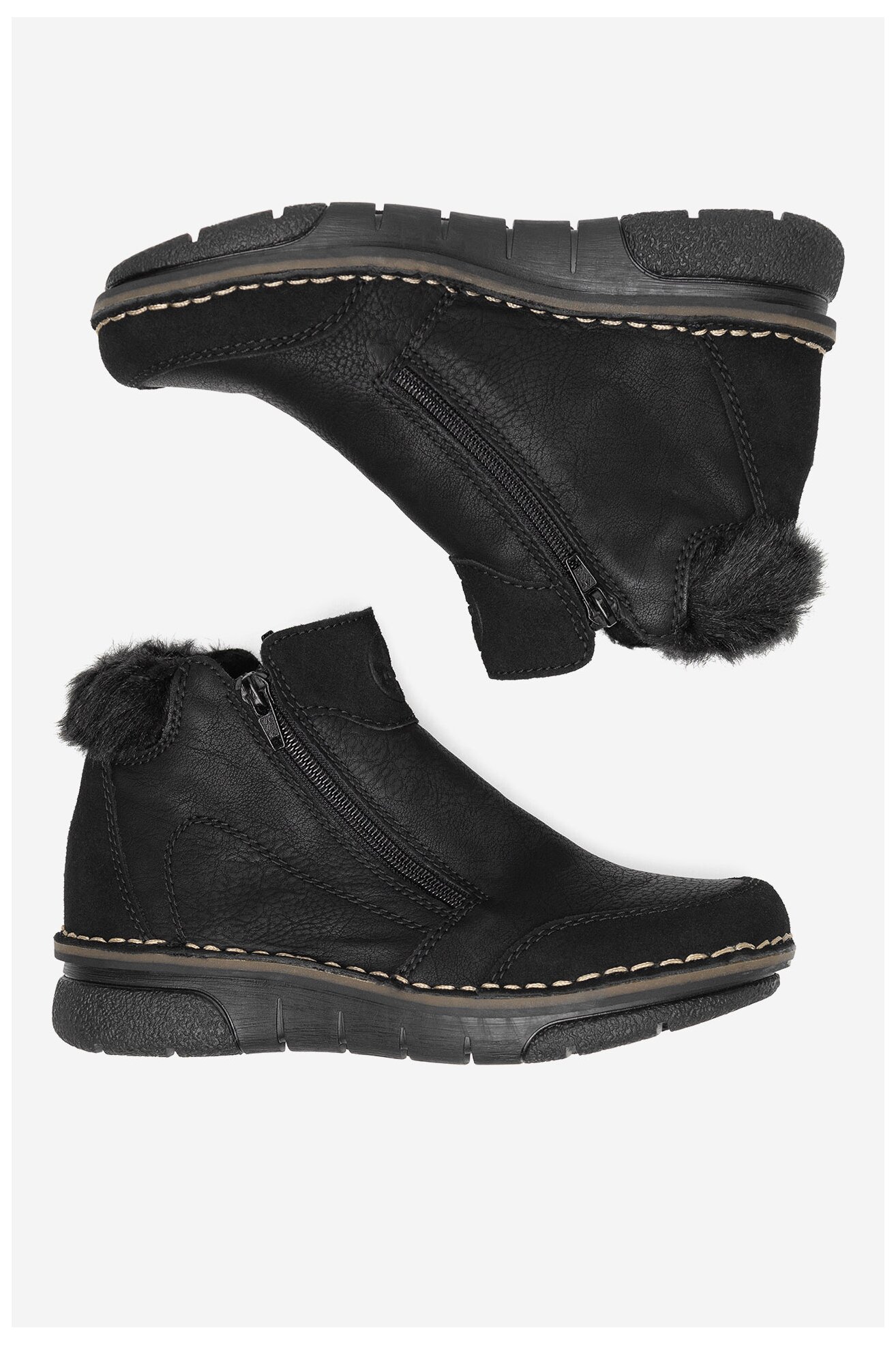 Боти Rieker 73352-00 ЧЕРЕН