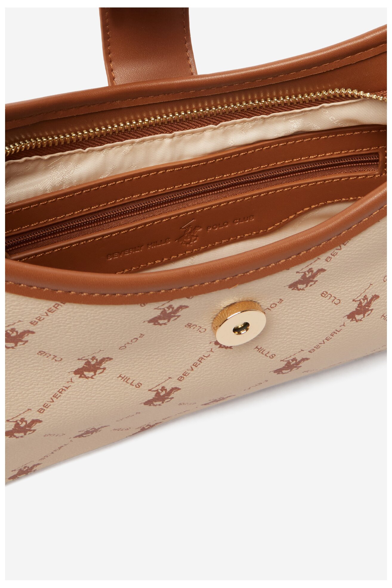 Torebka Beverly Hills Polo Club CEO-BHPC-L-015-09 Camel