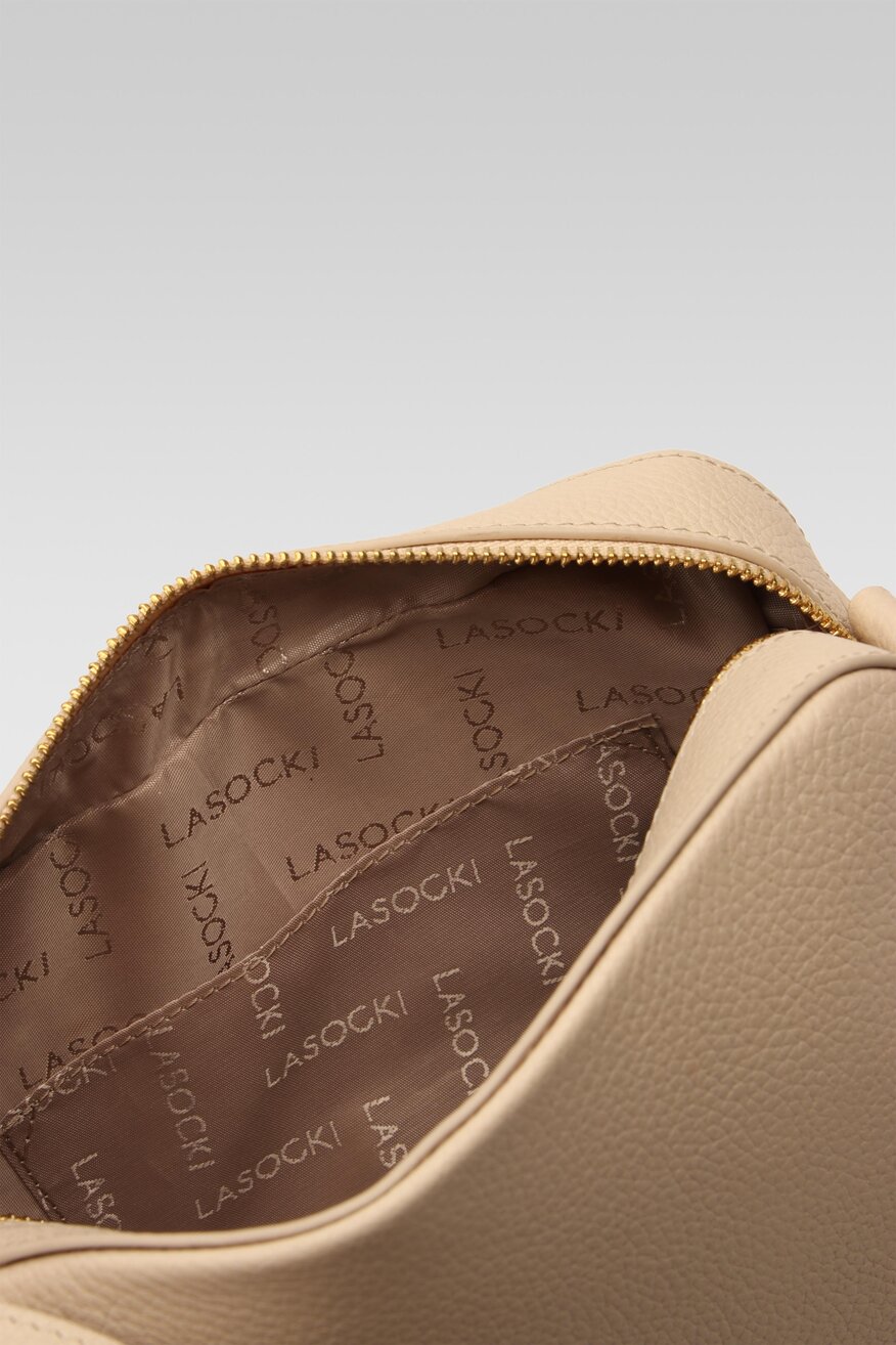 
                Lasocki - Torebka skórzana ivory - 5904862646022