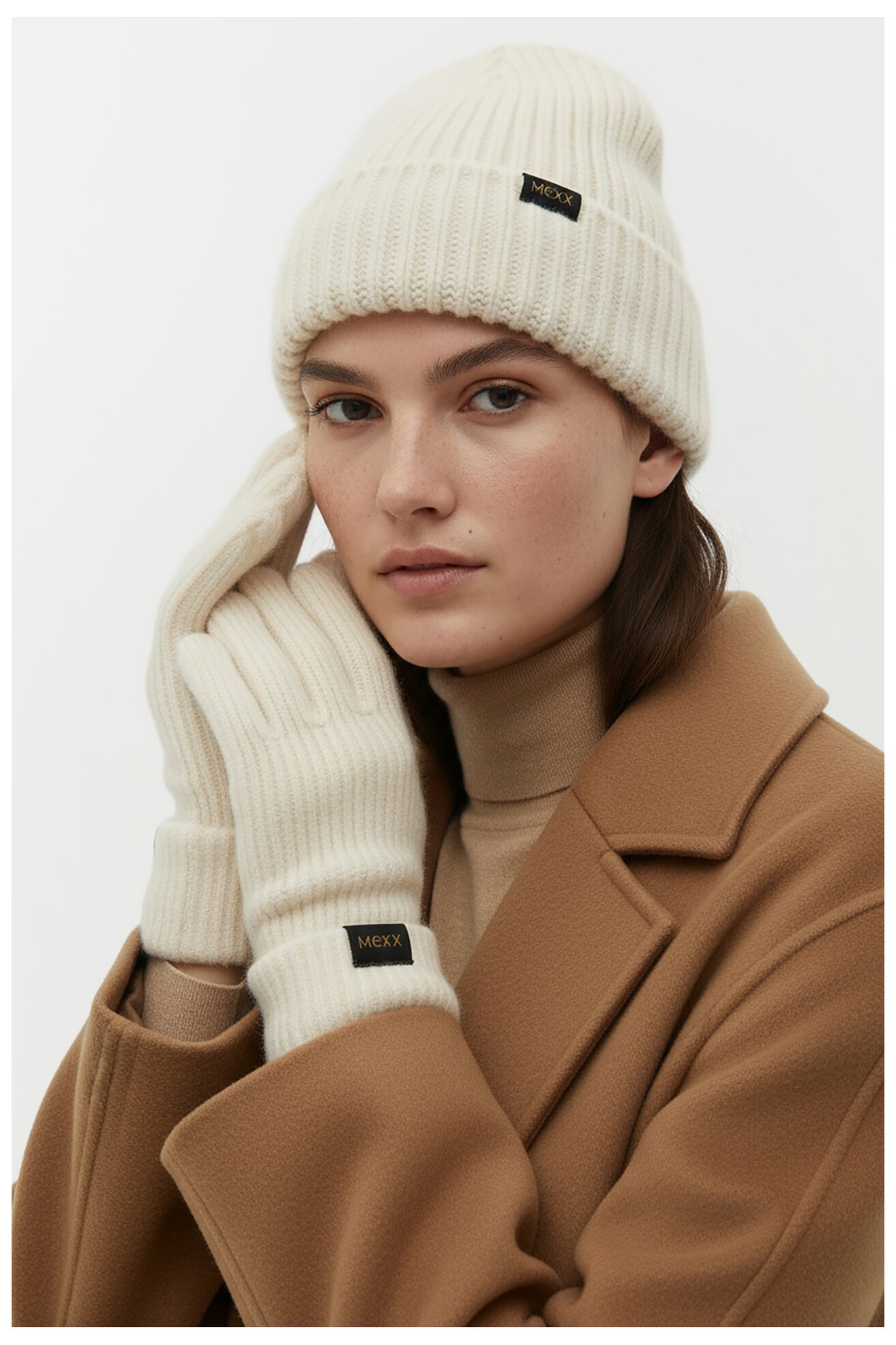 Рукавички Жіночі Mexx CEO-MEXX-W6-001-AW25 БЕЖЕВИЙ