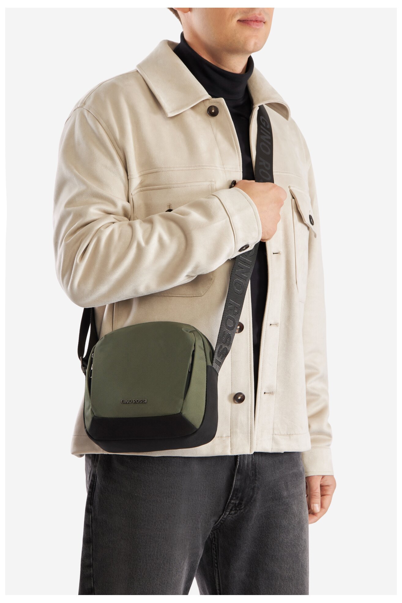 Torba męska Gino Rossi GIN-K-023-CCC-06 Khaki