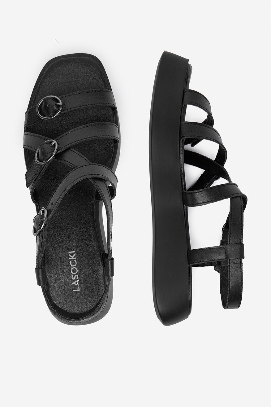 Lasocki - Sandały skórzane - 5906751746233