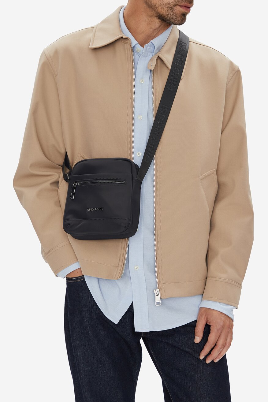 Férfi táska Gino Rossi FEKETE - 5906751385746