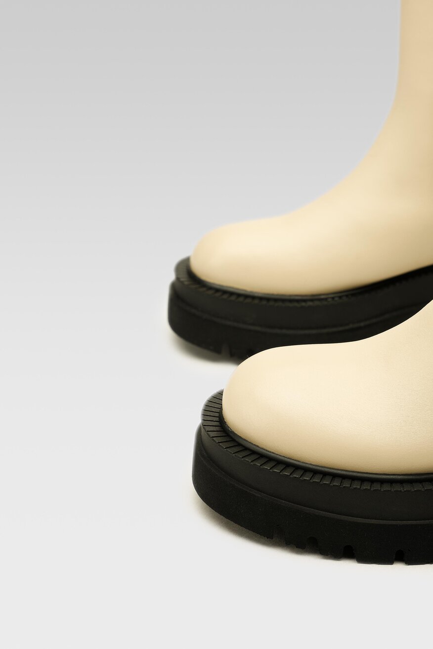 Gino Rossi - Botki skórzane wsuwane - 5904862145952