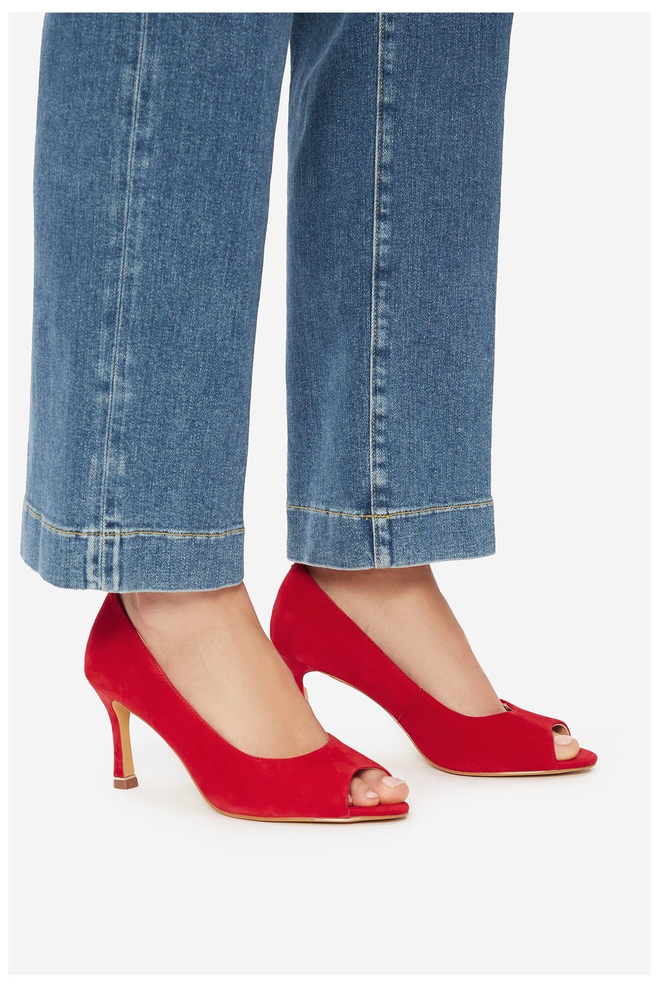 Pantofi cu toc Lasocki WYL4166-1Z ROŞU