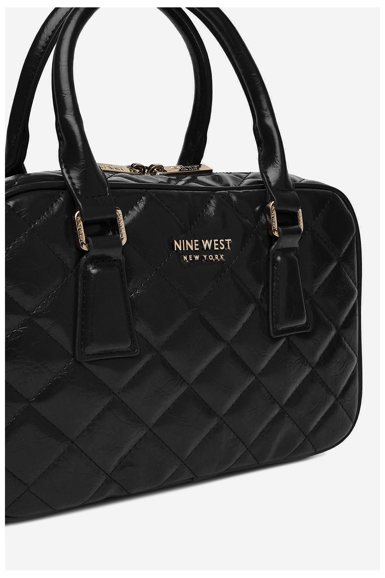 Kézitáska NINE WEST CEO-STACY-LA374-4067 FEKETE