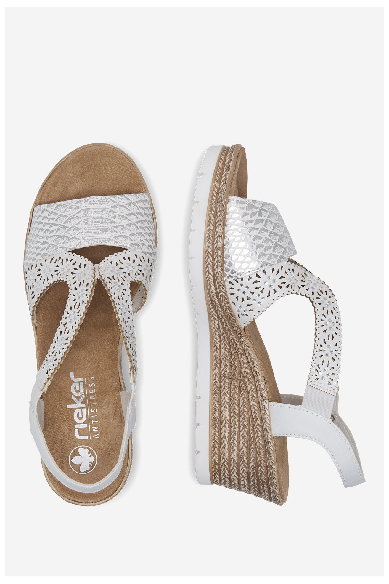 Сандали Rieker 61916-80 БЯЛ