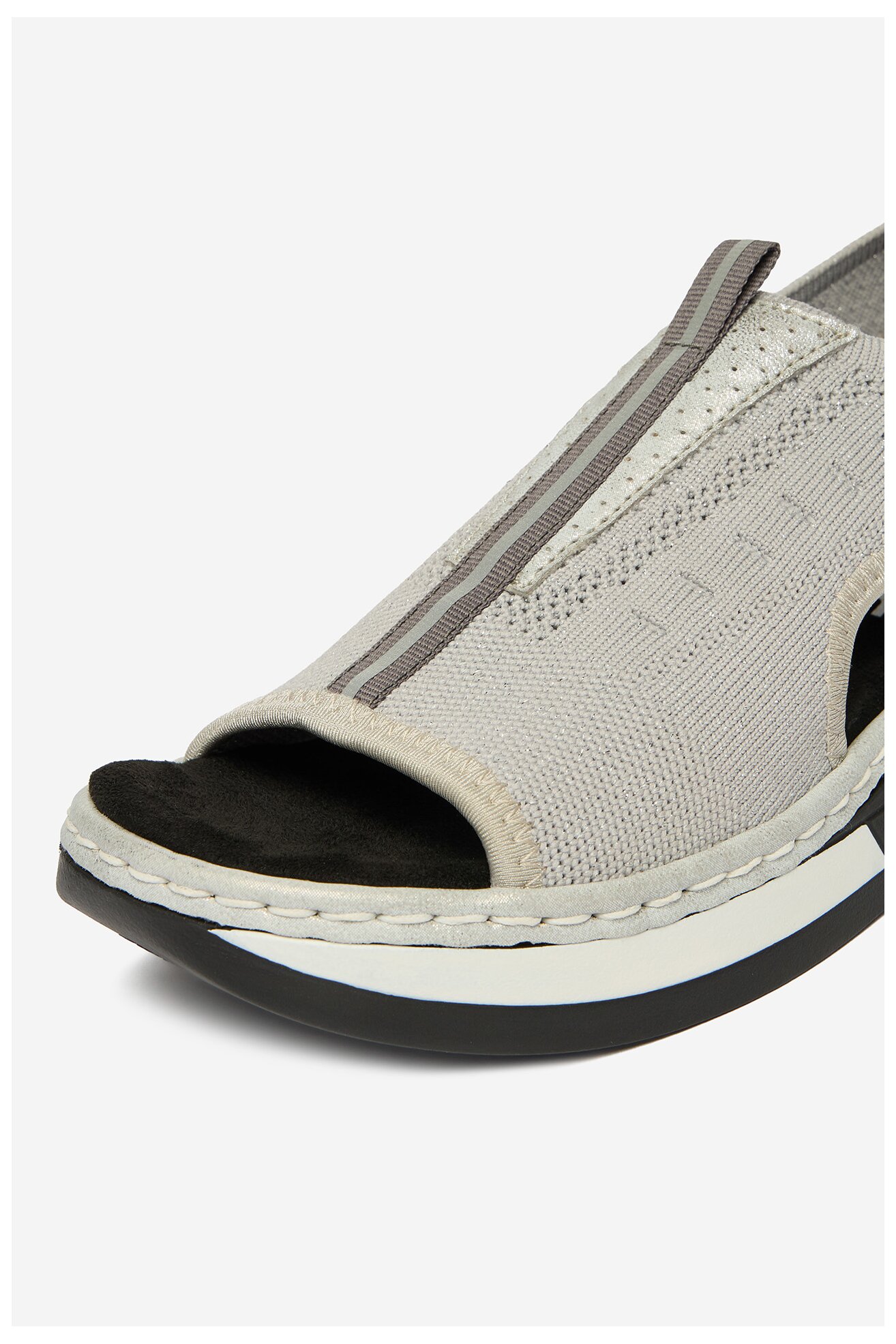 Sandały Rieker CEO-V59B5-90 Srebrny