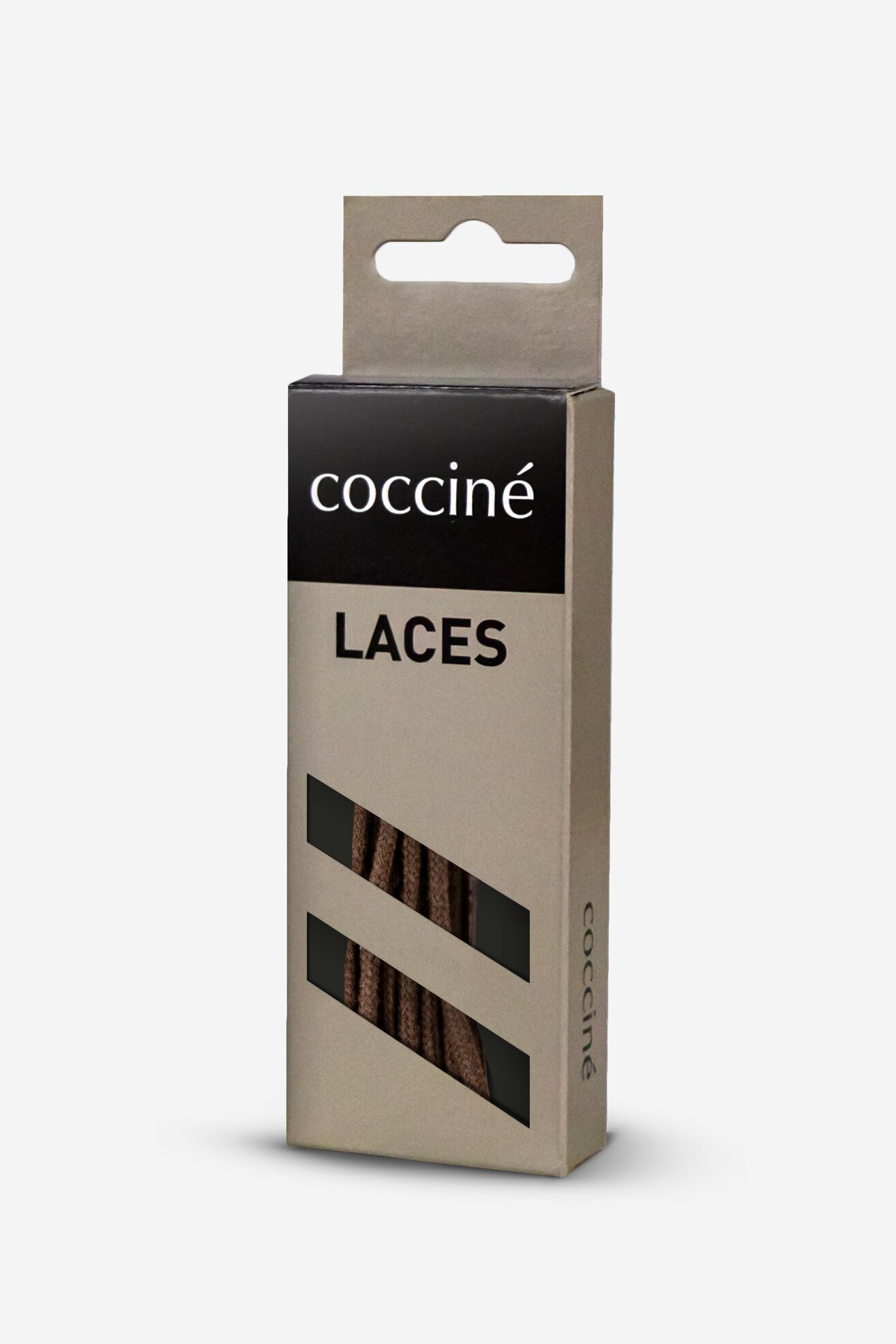 Pertle Coccine SZNUROWADŁA 75 CM F3 BAWEŁNIANE V.AZ BRAON