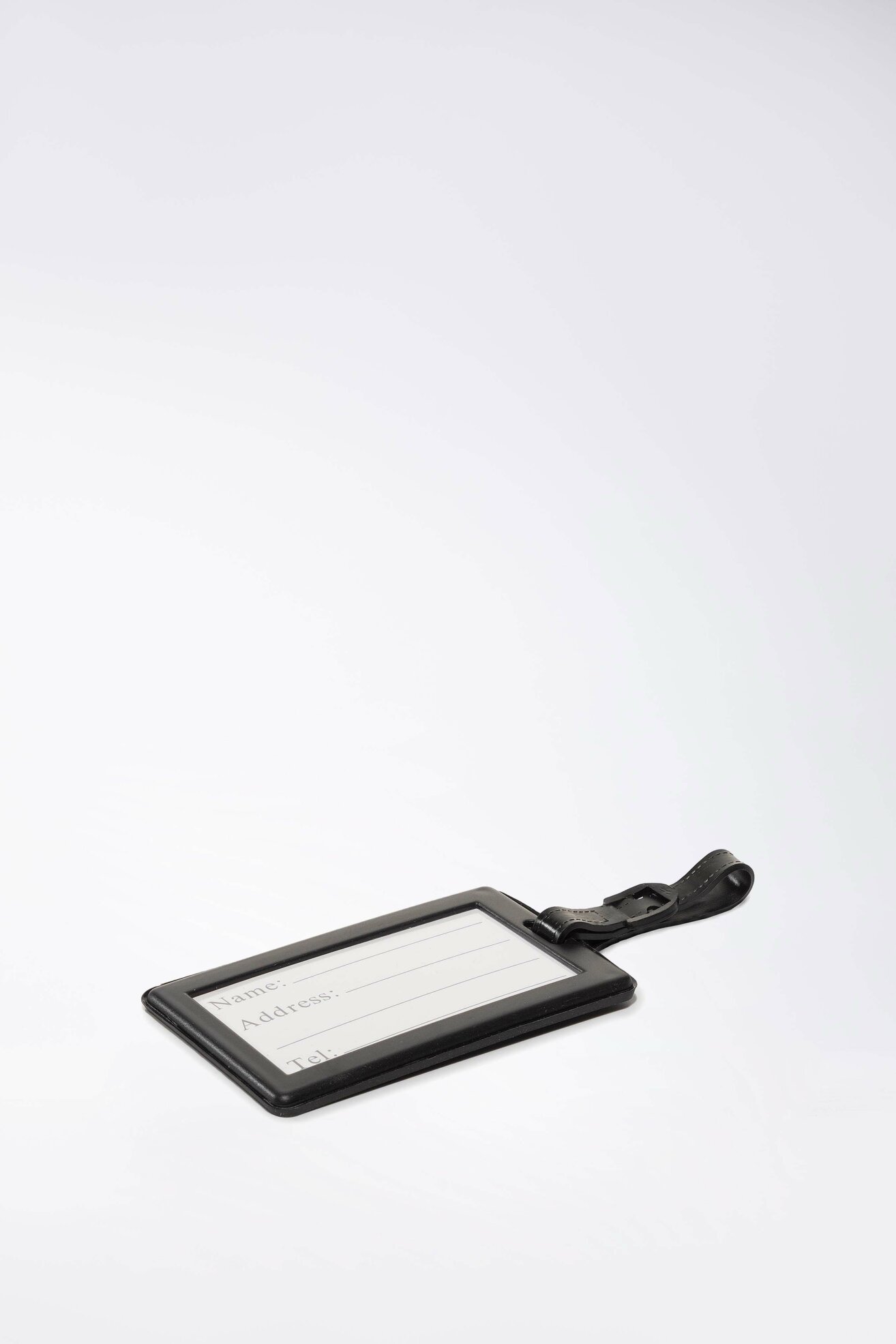 Identyfikator do bagażu ACCCESSORIES 1WF-003-SS20 Czarny