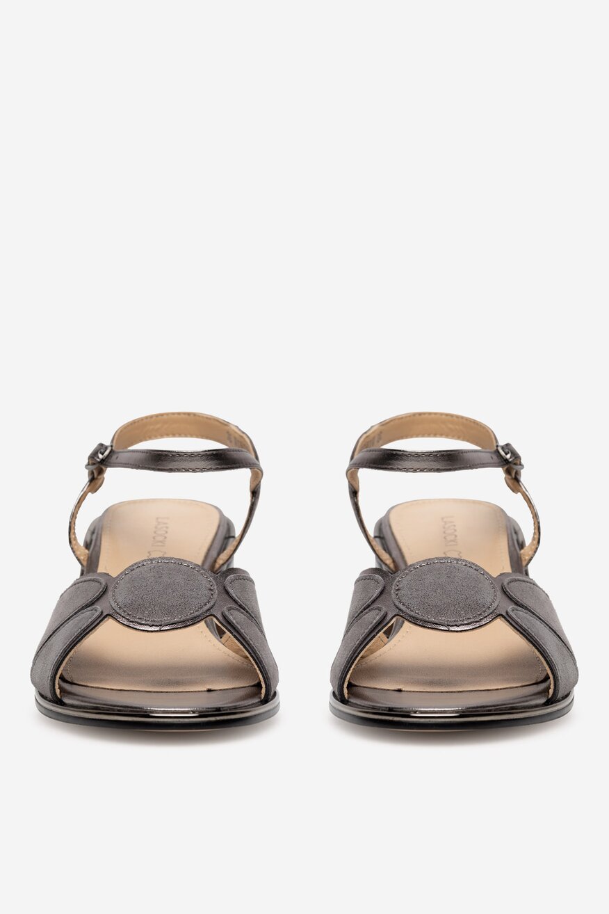 Lasocki - Sandały skórzane - 5905588521747