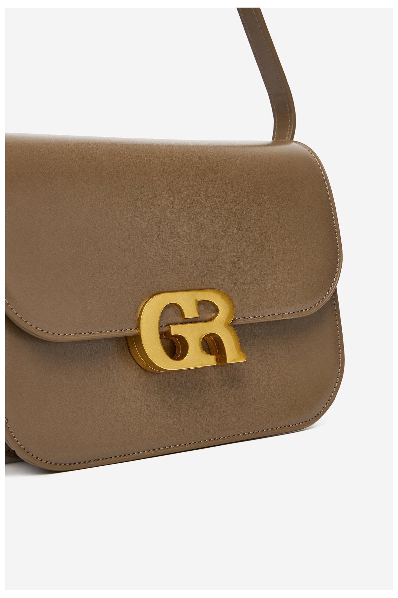 Geantă de mână Gino Rossi CEO-LINA-KQ44 BEJ ÎNCHIS