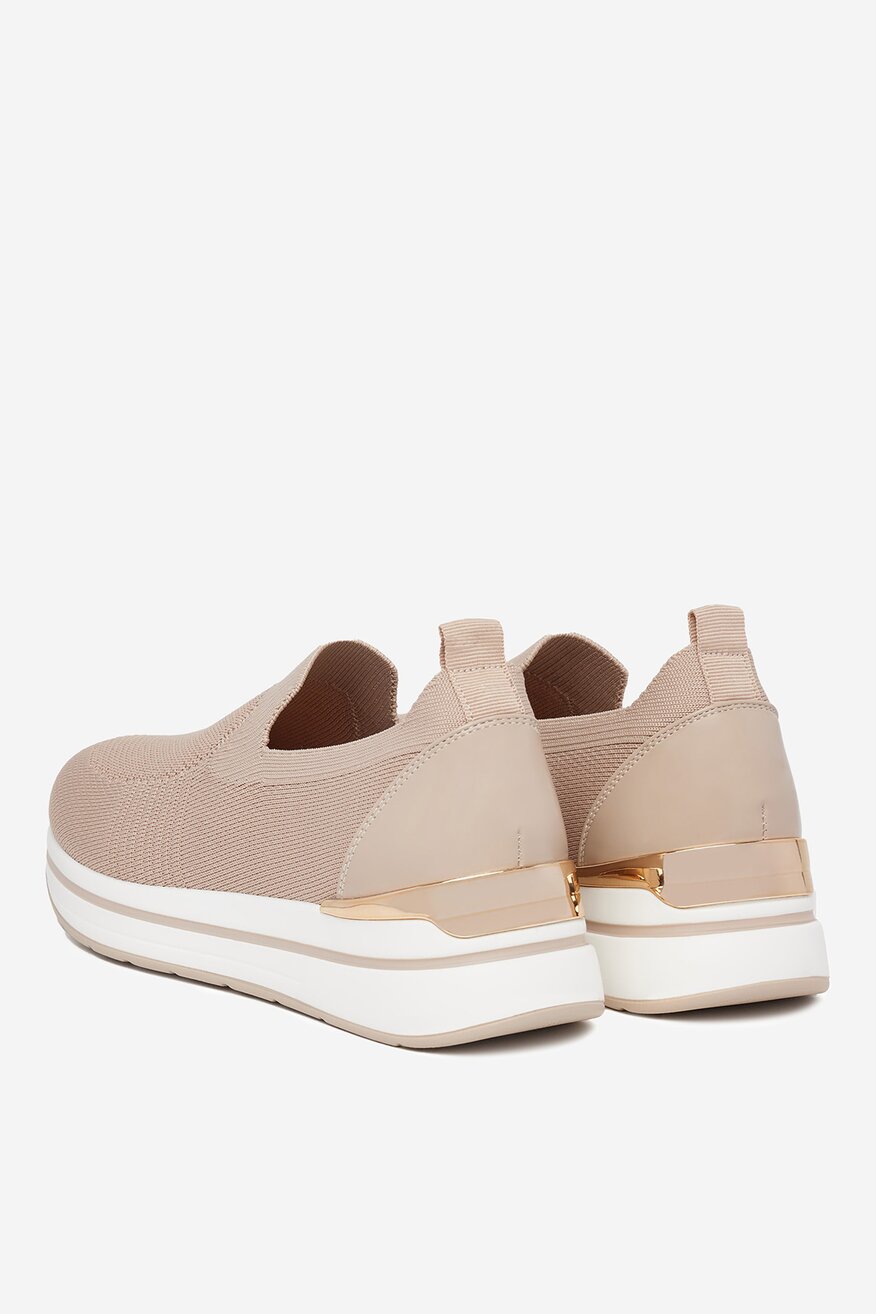 Clara Barson - Sneakersy na koturnie - 5903698190723