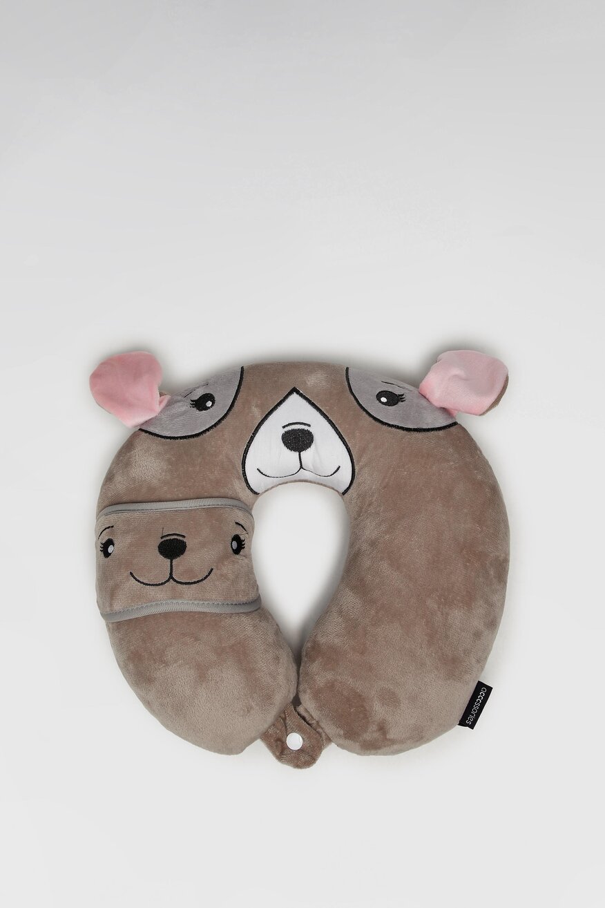 
                ACCCESSORIES - Poduszka podróżna z printem kolorowa - 5904248766733