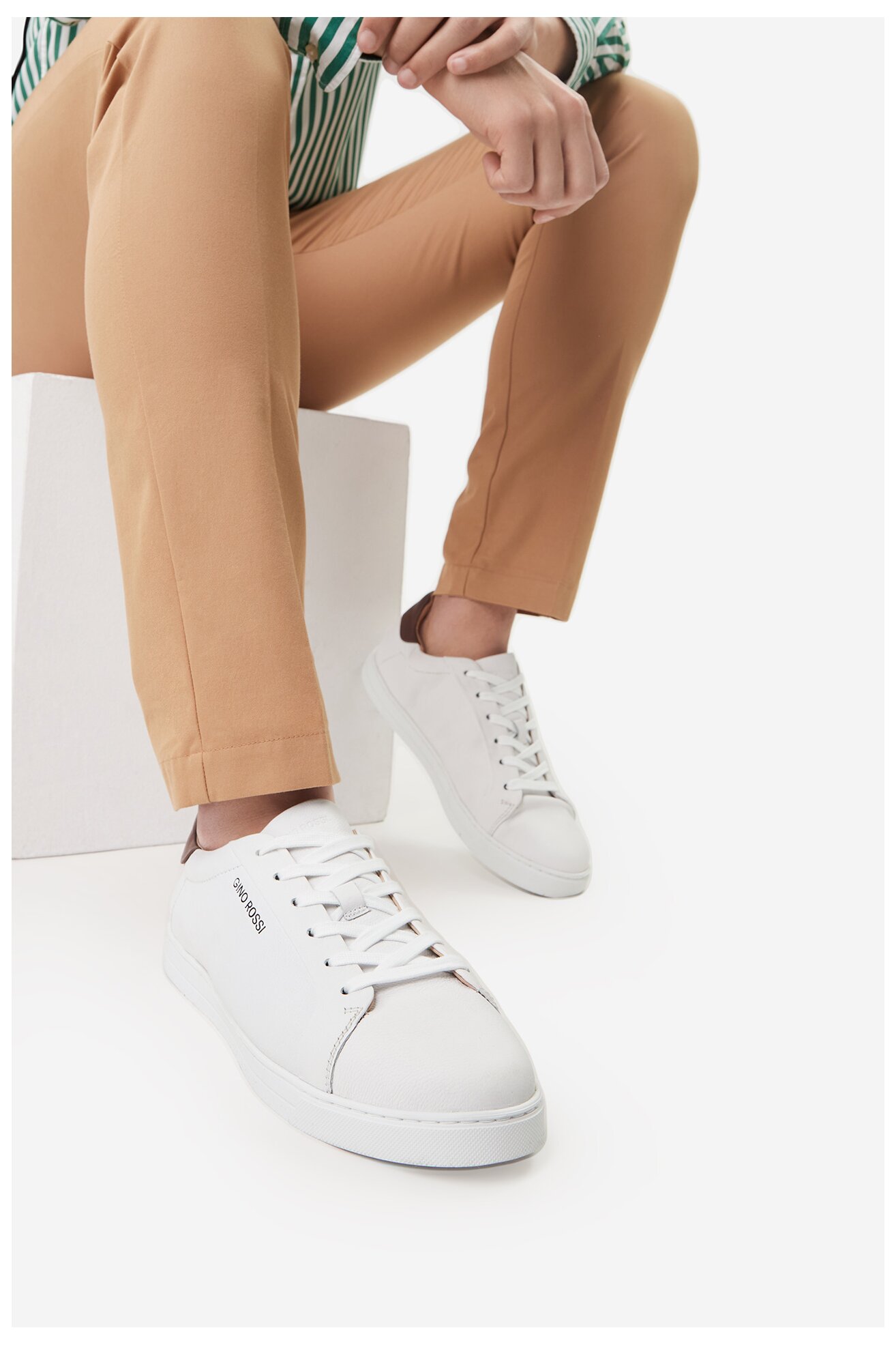 Półbuty Gino Rossi CEO-OTSEGO-03 MI08 Biały