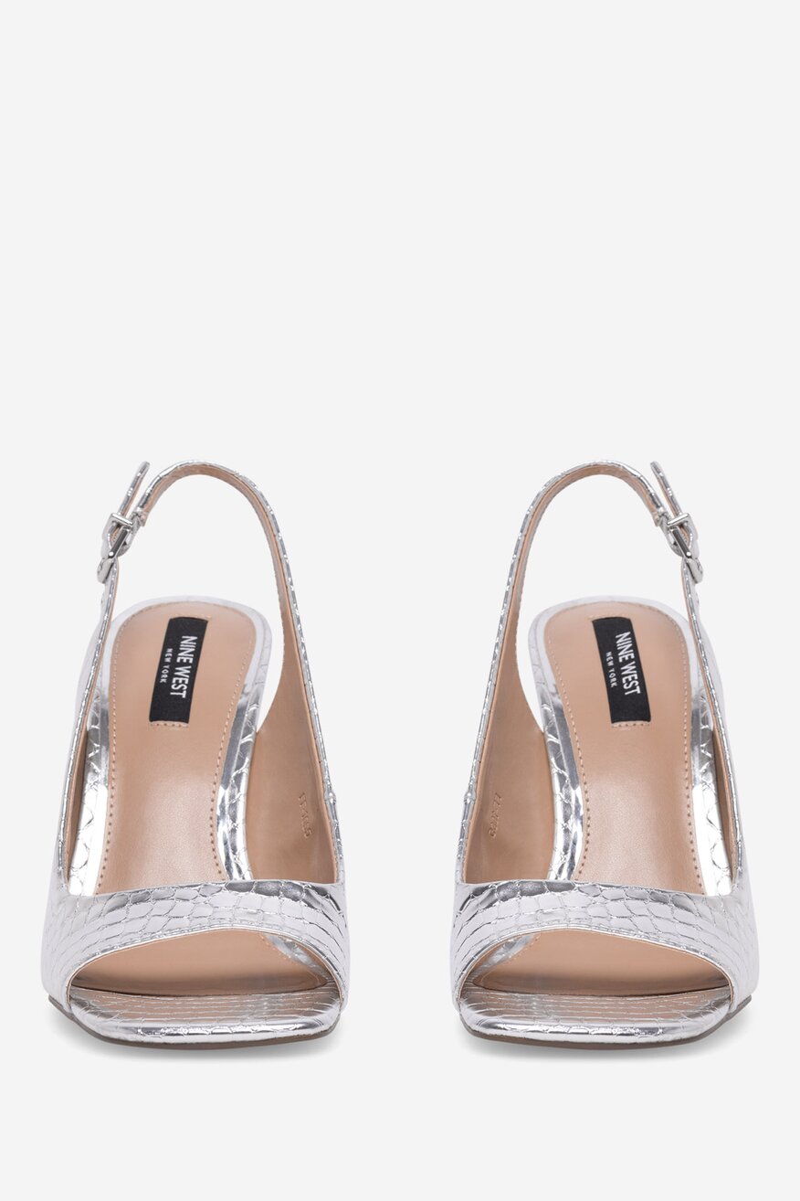 NINE WEST - Sandały na szpilce - 5905588472599