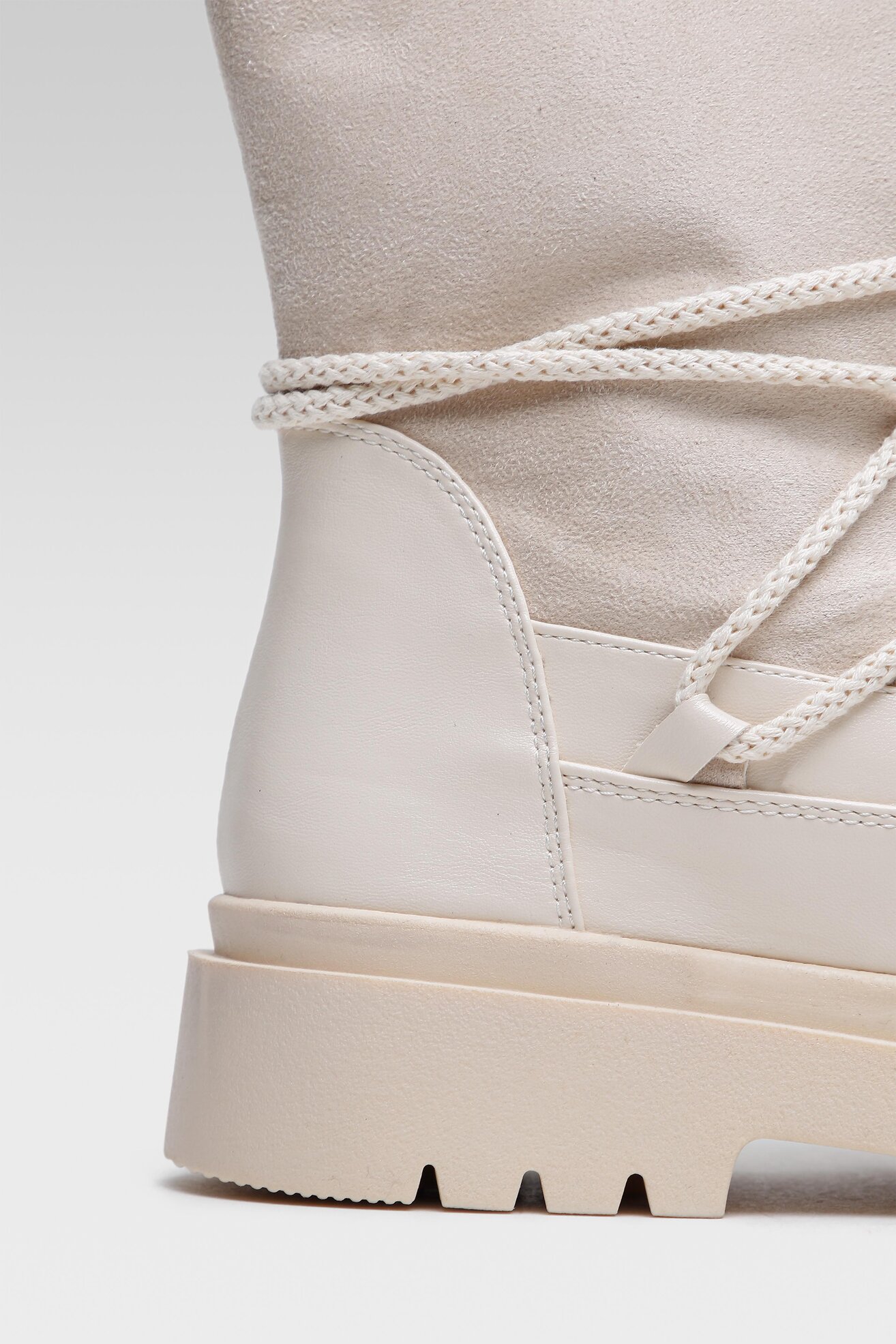 Botki DeeZee WS5609-06 Beżowy