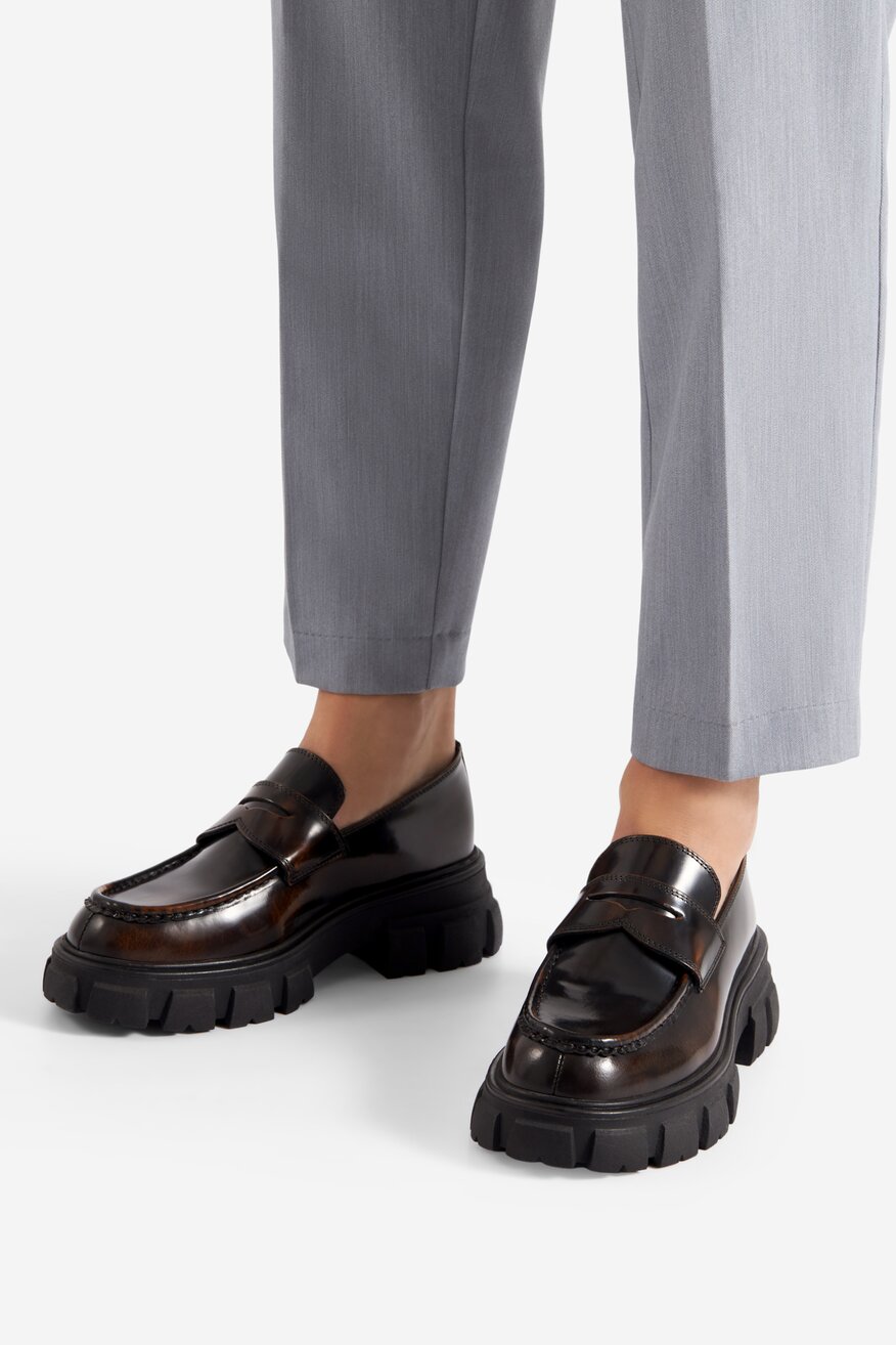 Mocasini Badura MARO ÎNCHIS - 5905588814955