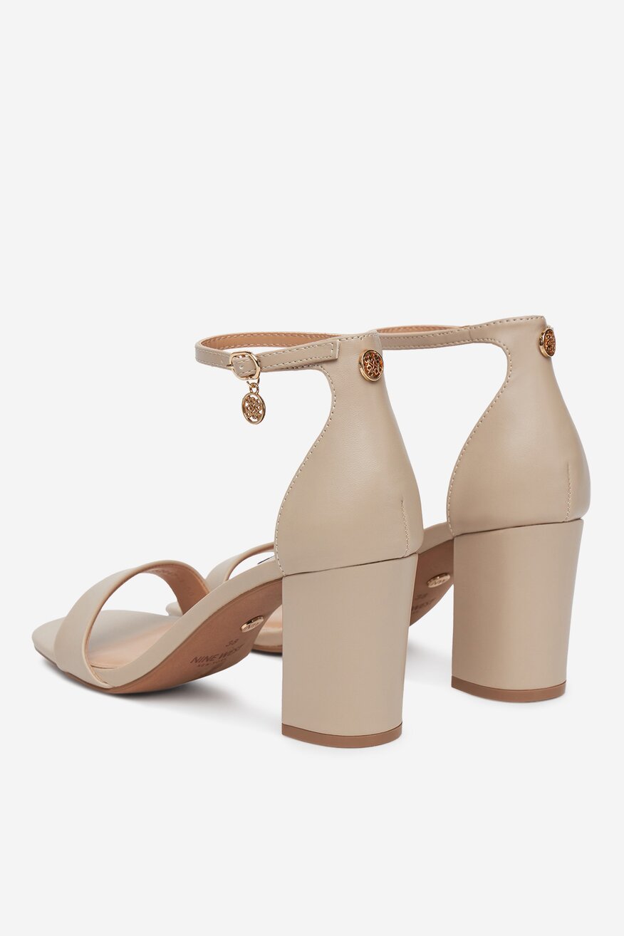 Sandály NINE WEST BÉŽOVÁ - 5904862882178