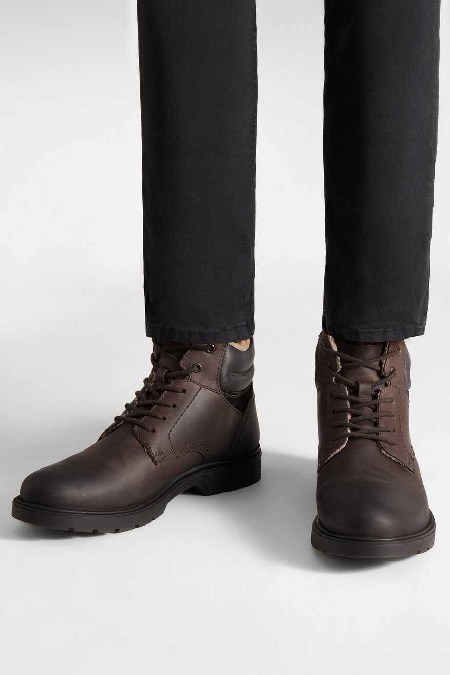 
                Lasocki - Skórzane trzewiki - 5905588054900